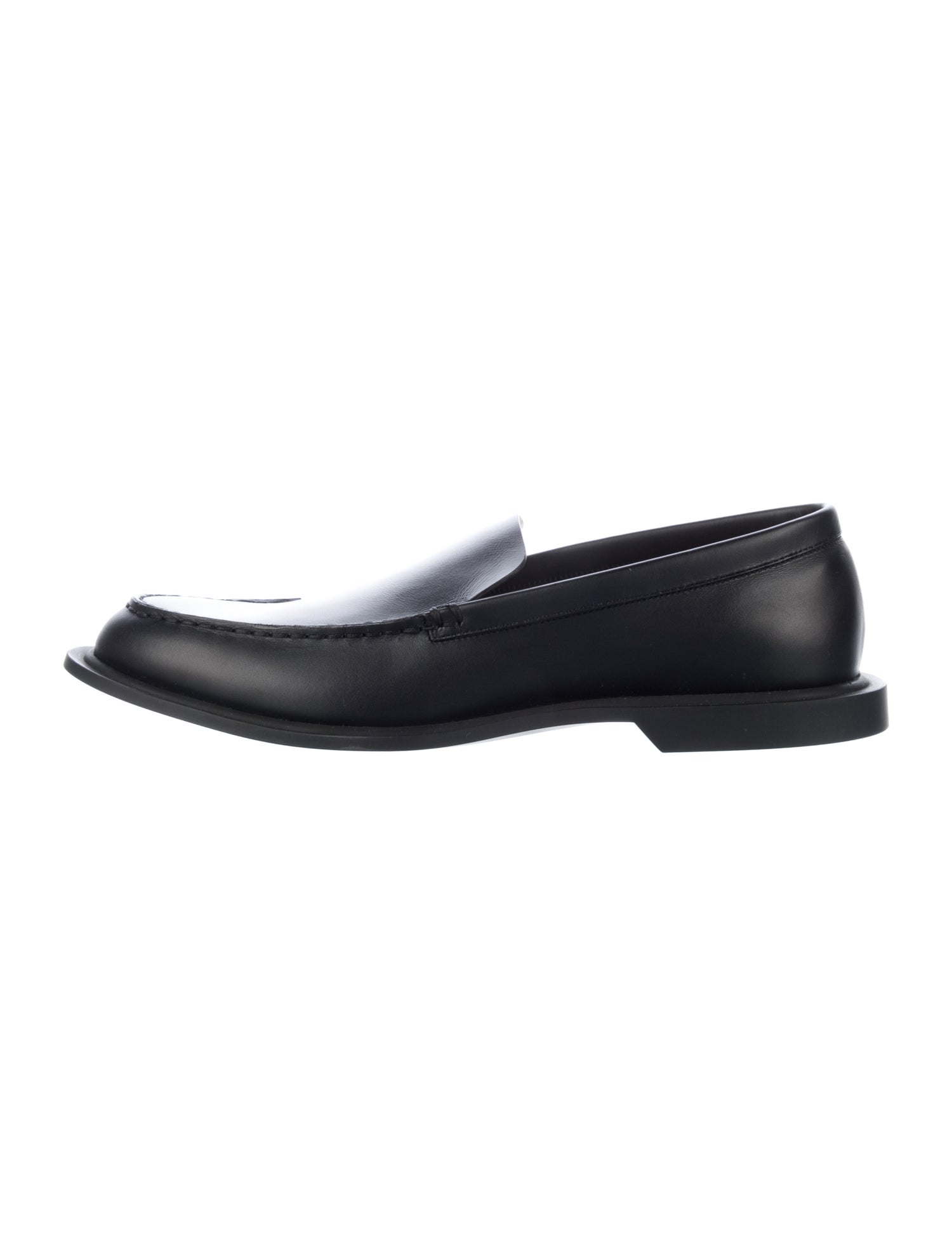 The Row Nic Leather Loafers