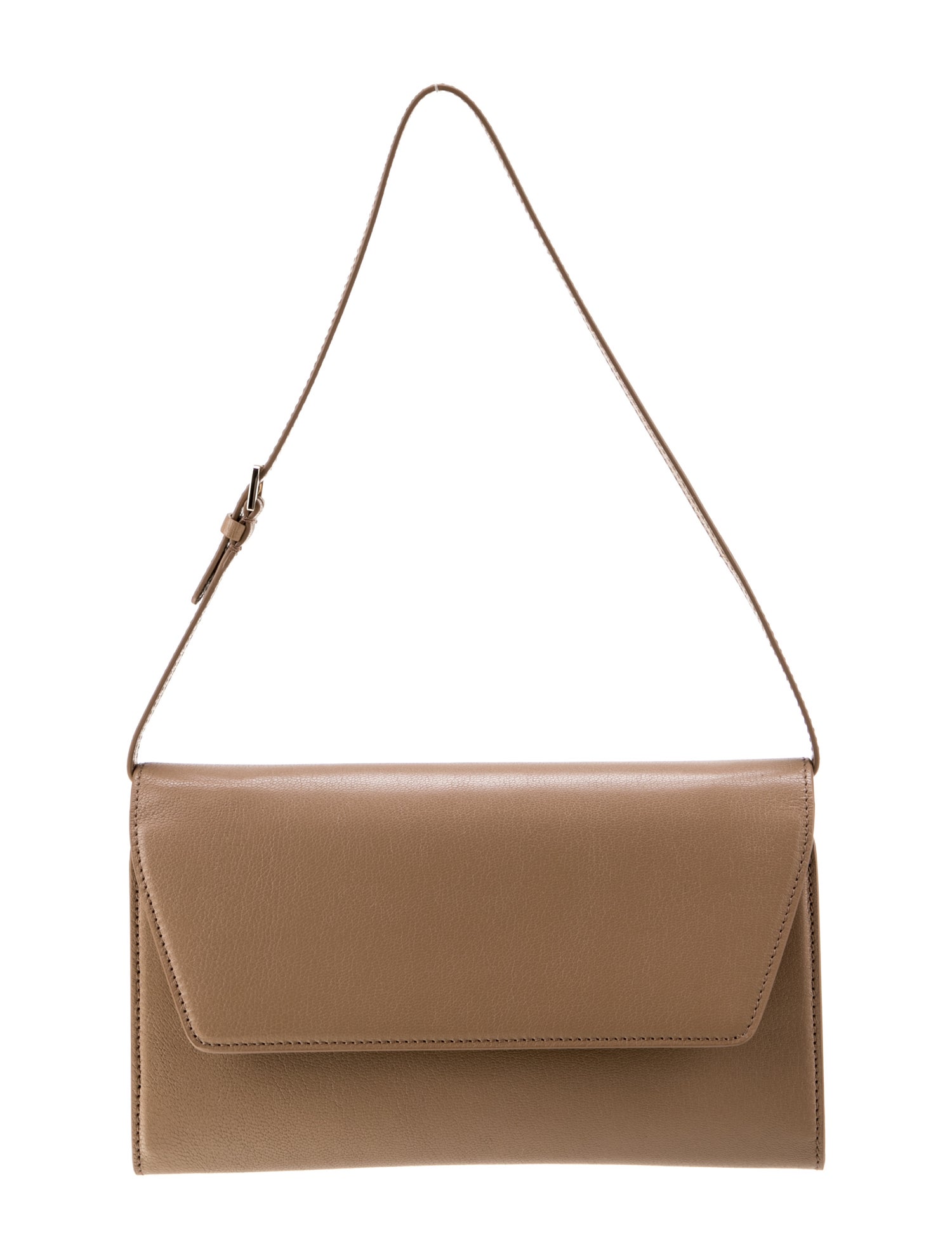 The Row Leather Evening Clutch