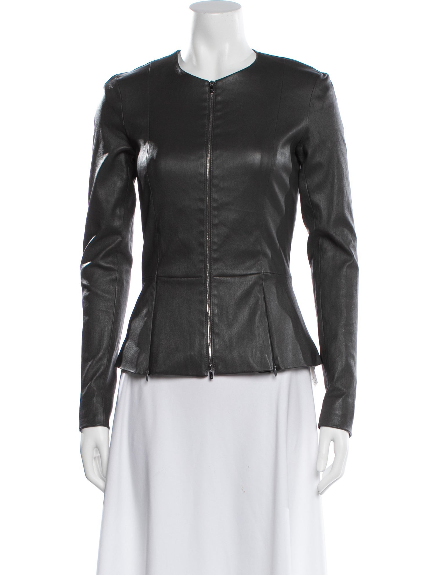 The Row Lambskin Biker Jacket