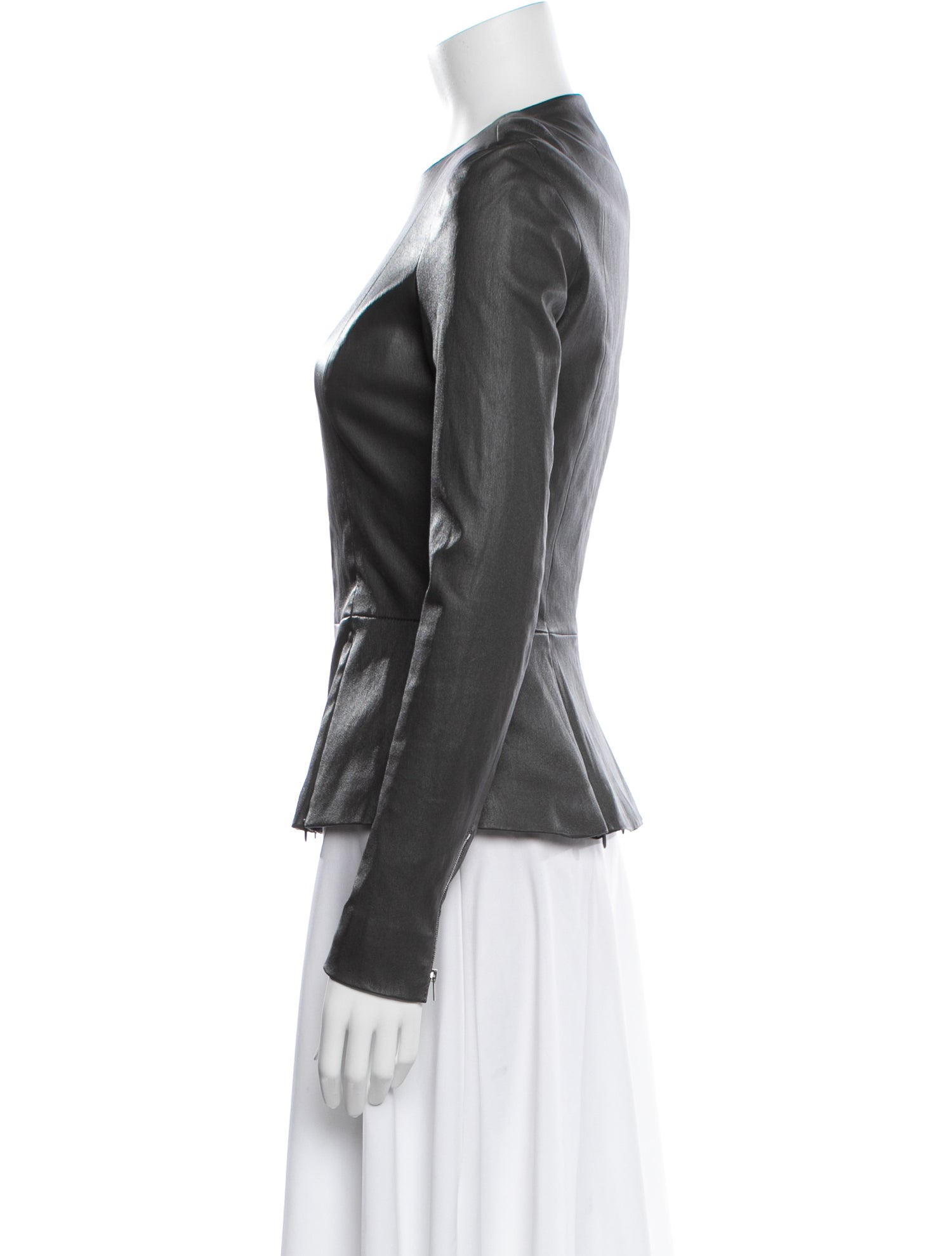 The Row Lambskin Biker Jacket