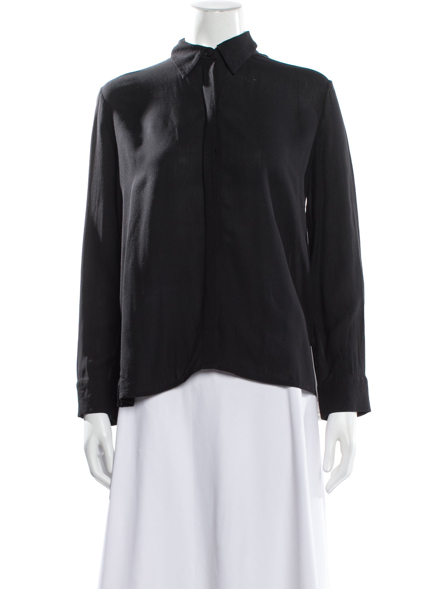 The Row Long Sleeve Blouse