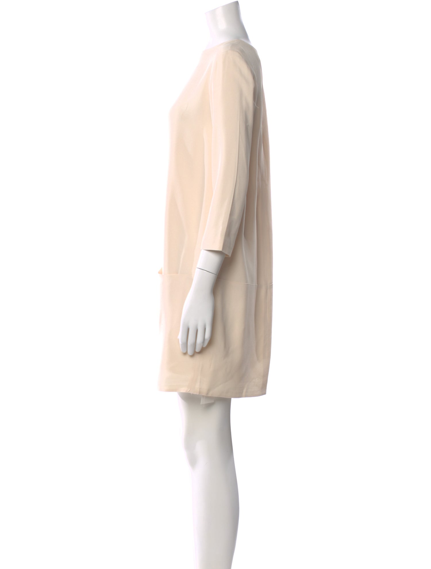 The Row Bateau Neckline Mini Dress