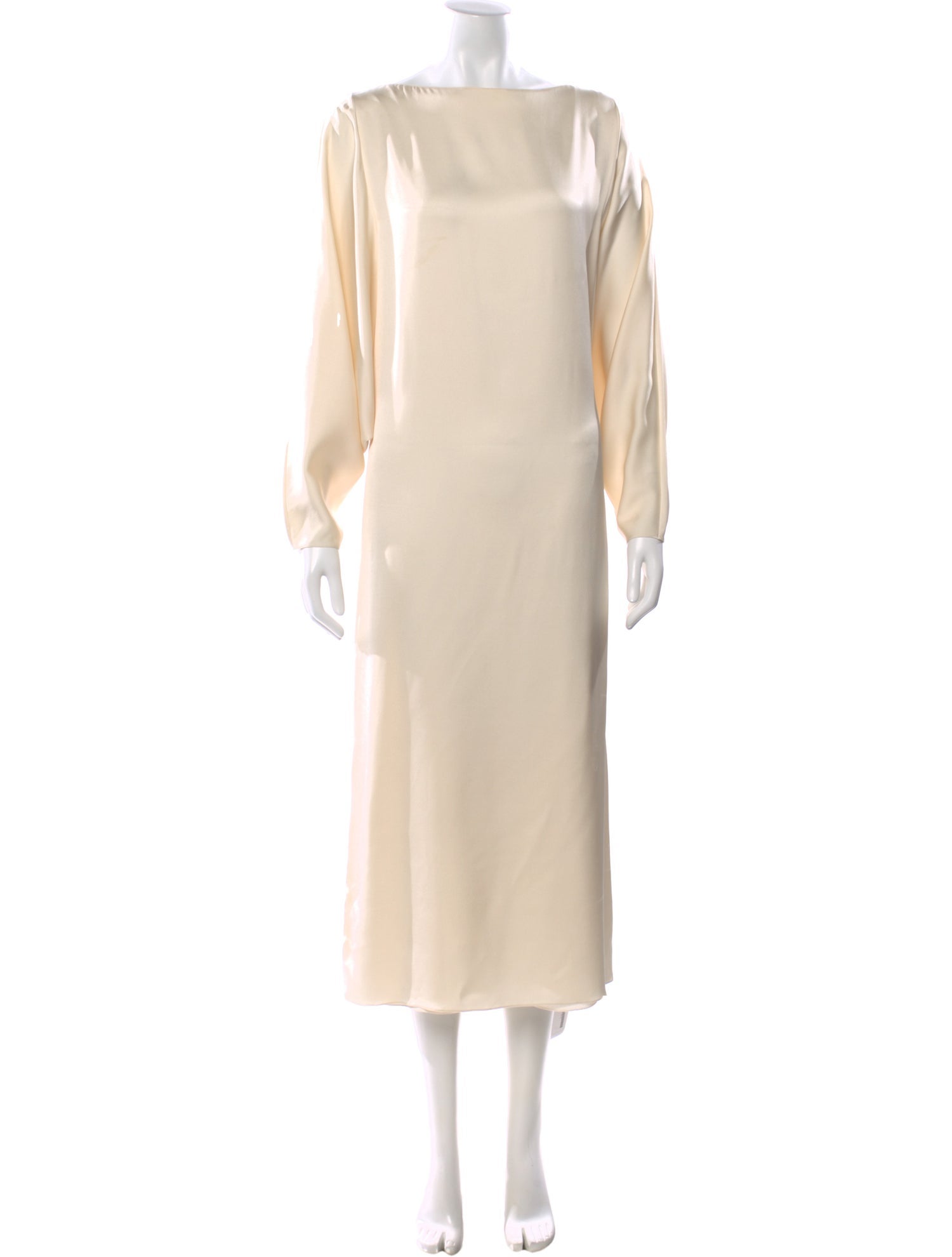 The Row Silk Long Dress