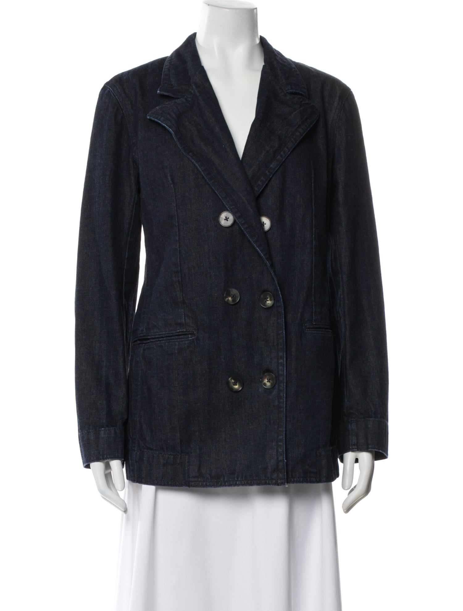 The Row Rupsen Denim Blazer Denim Jacket
