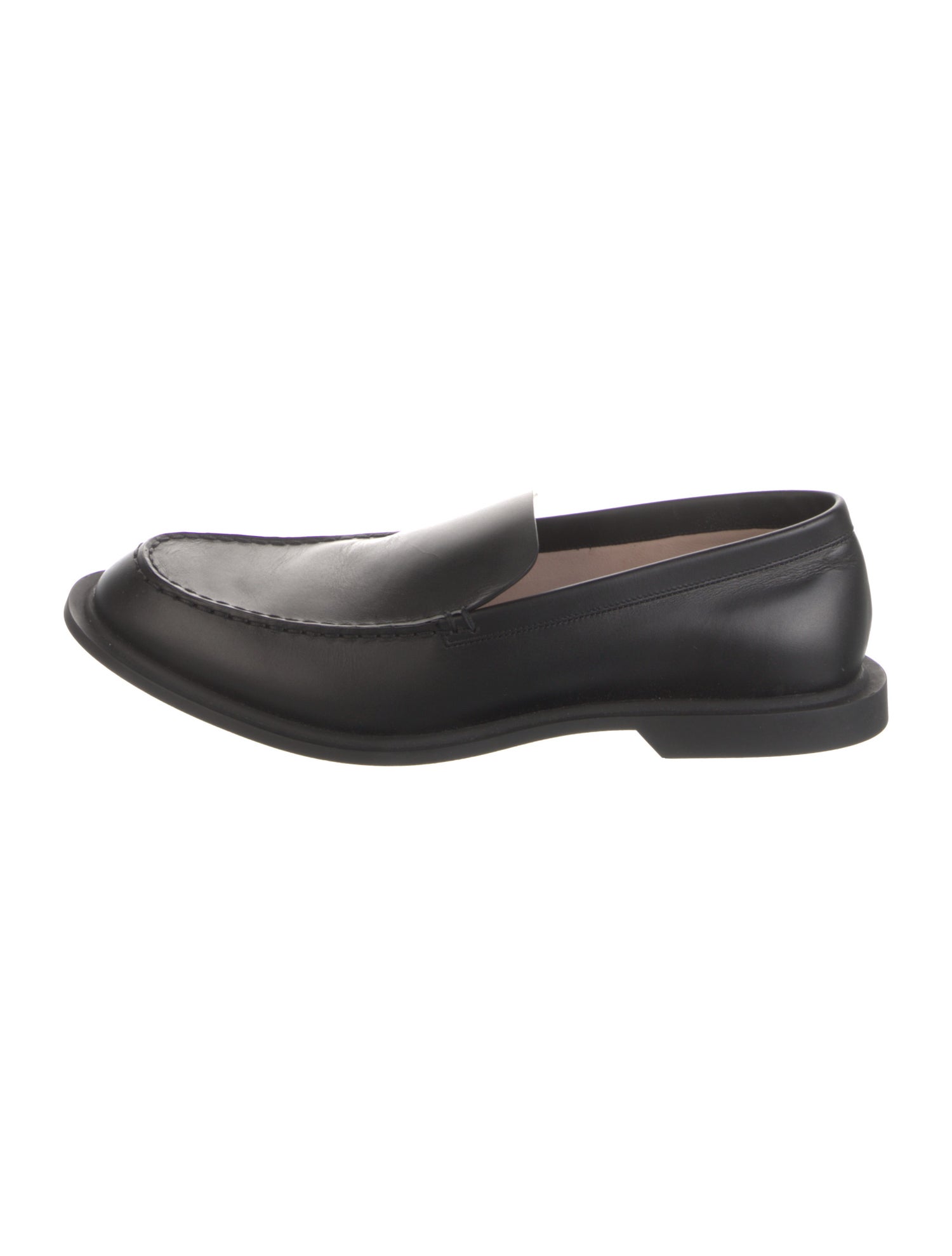 The Row Nic Loafer Leather Loafers