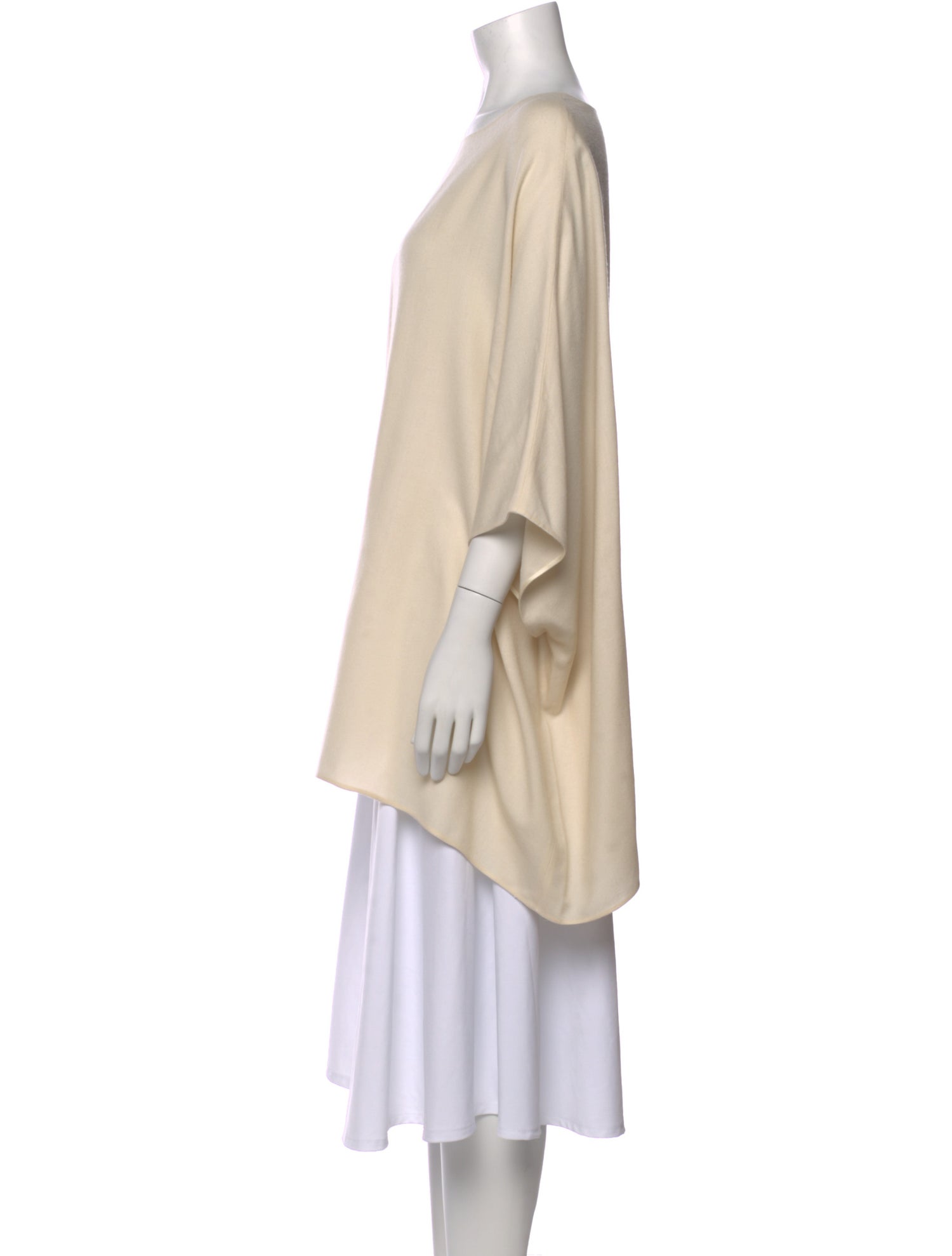 The Row Silk Crew Neck Top