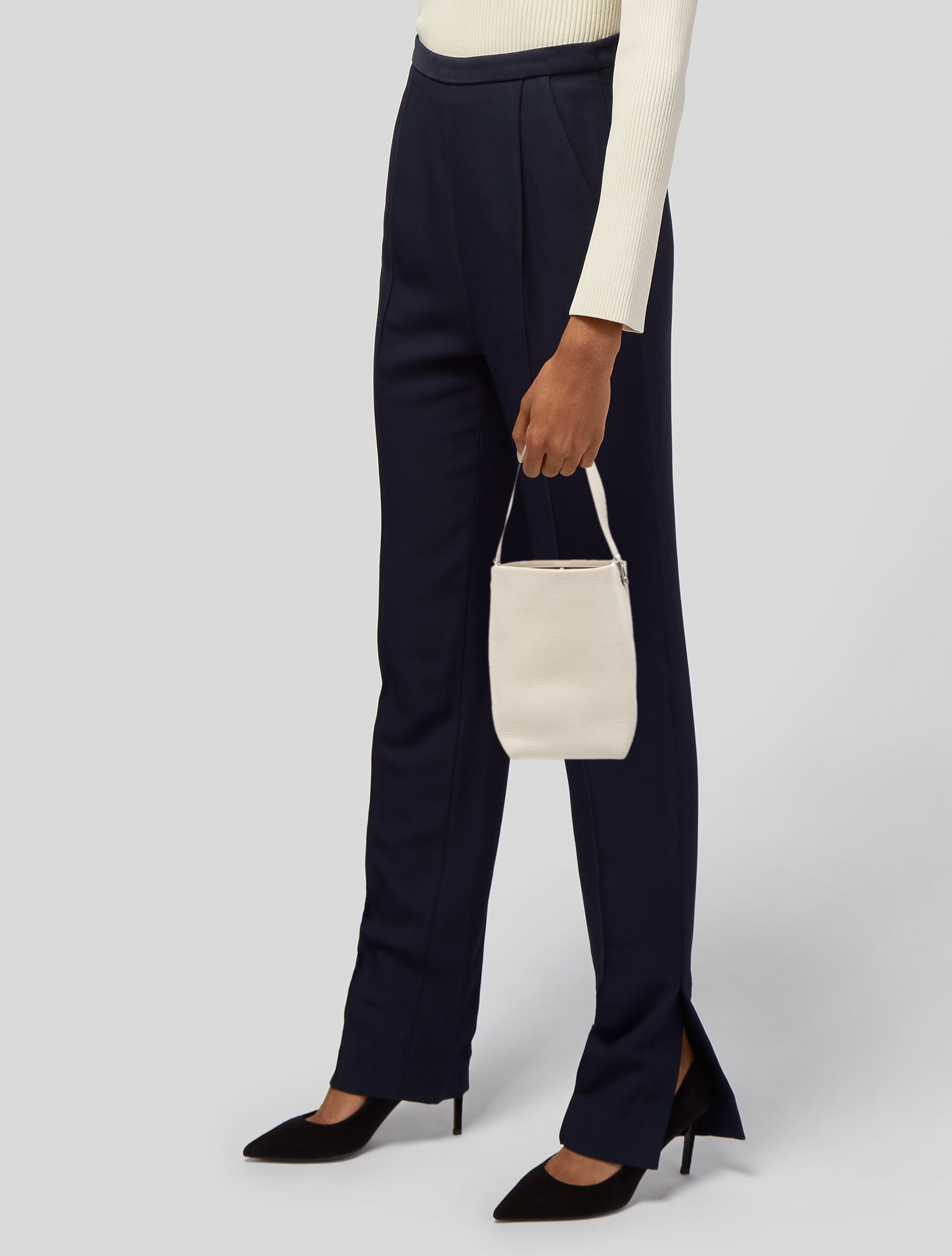 The Row Calfskin N/S Hook Small