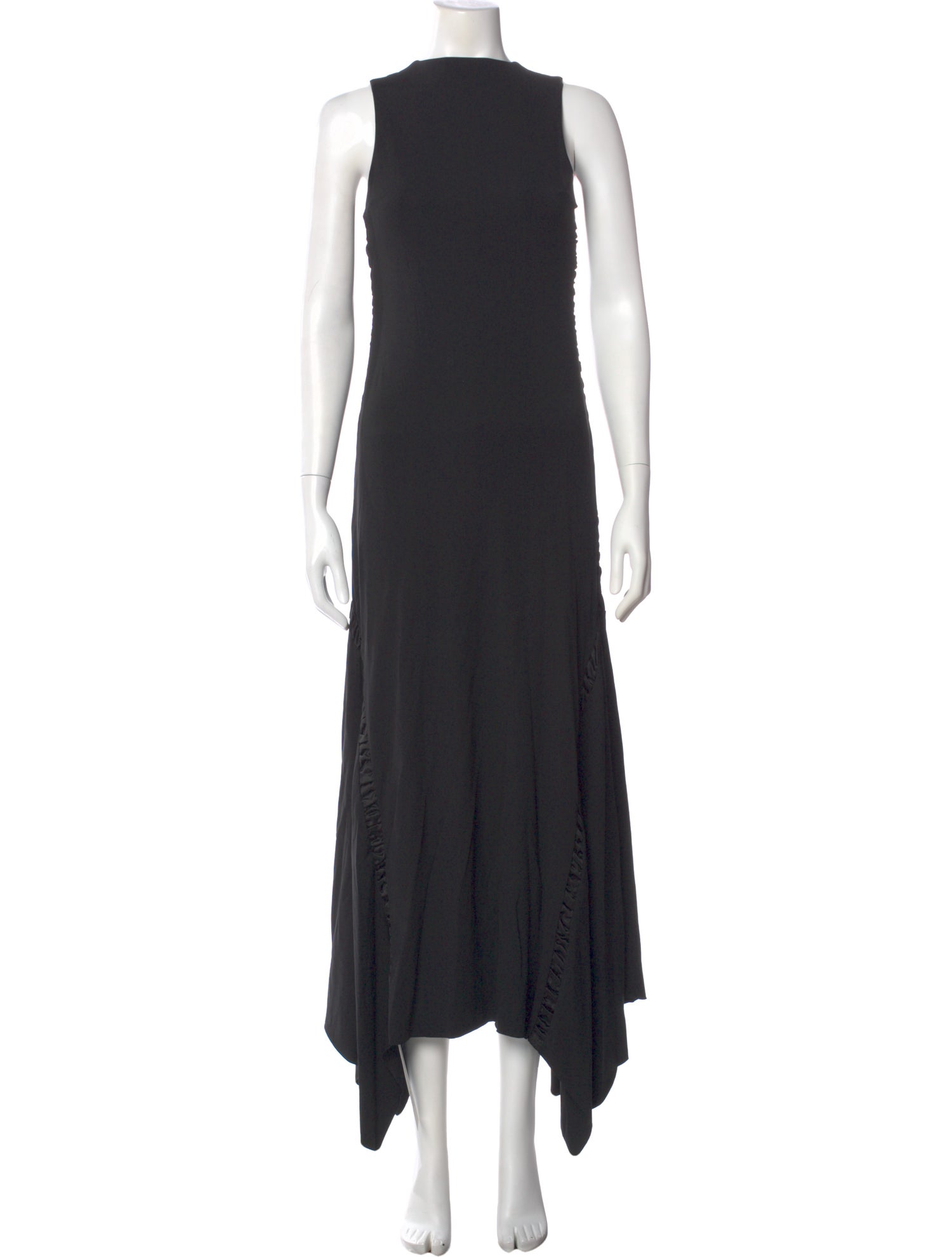 The Row Mock Neck Long Dress