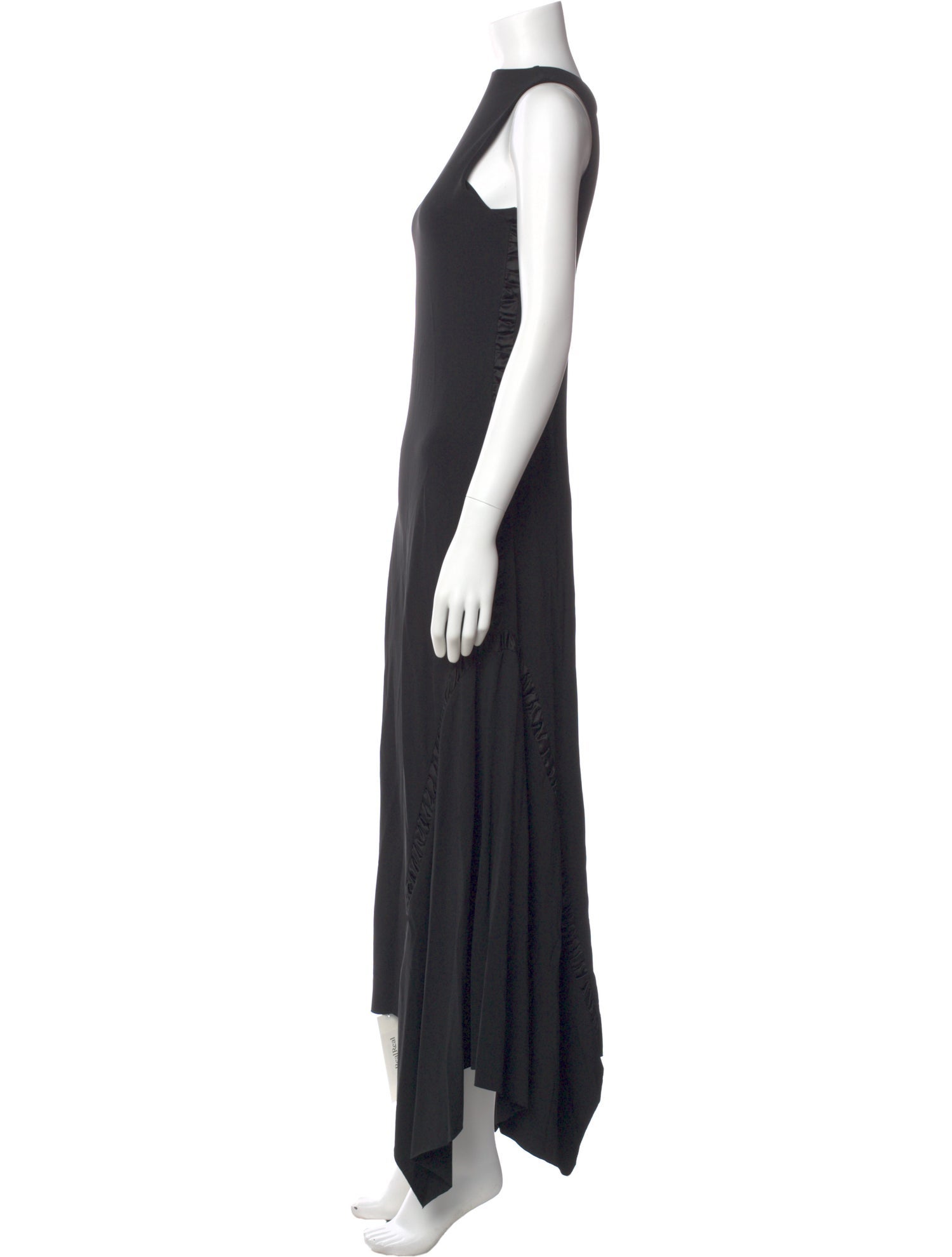 The Row Mock Neck Long Dress