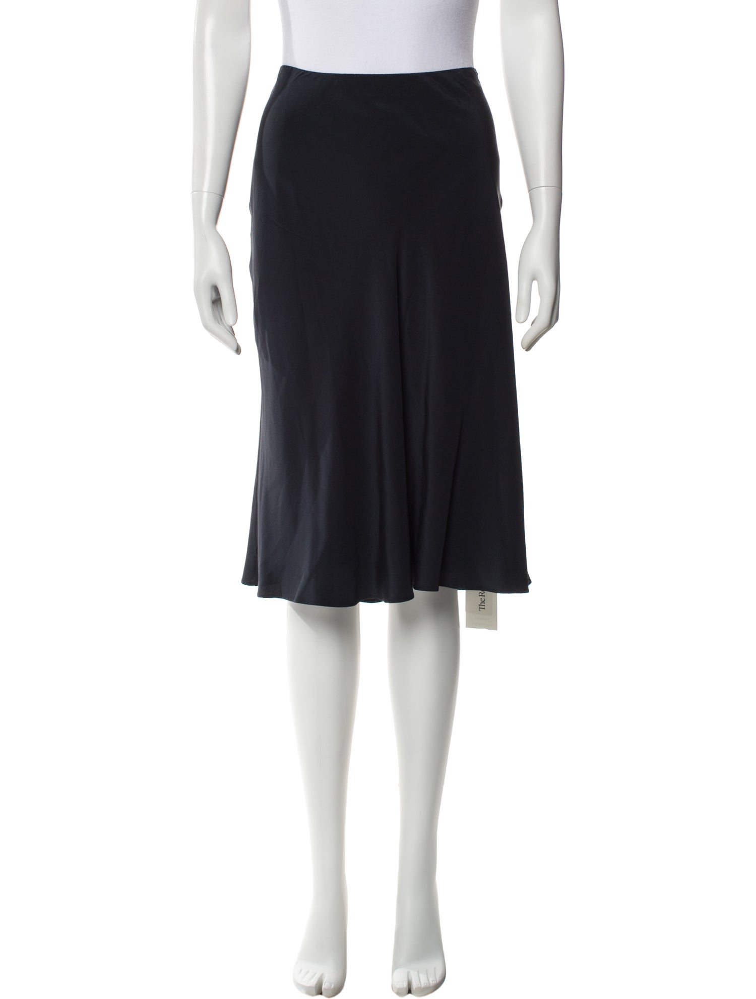 The Row Silk Knee-Length Skirt
