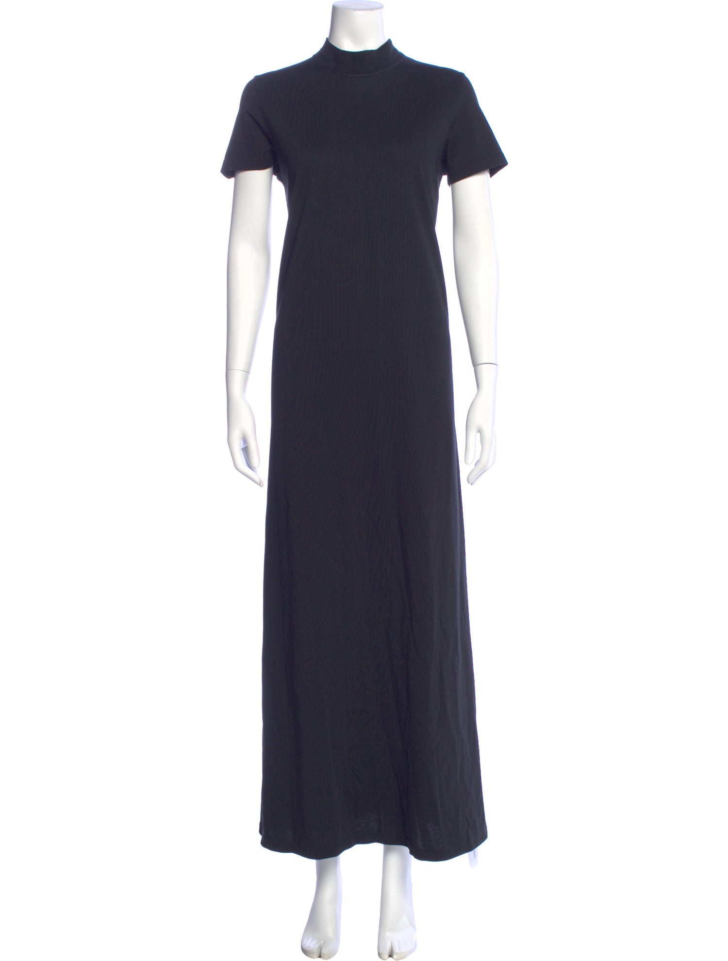 The Row Mock Neck Long Dress