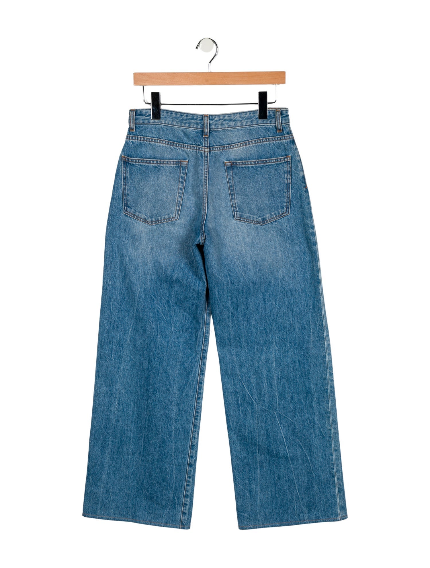 The Row High-Rise Wide Leg Jeans