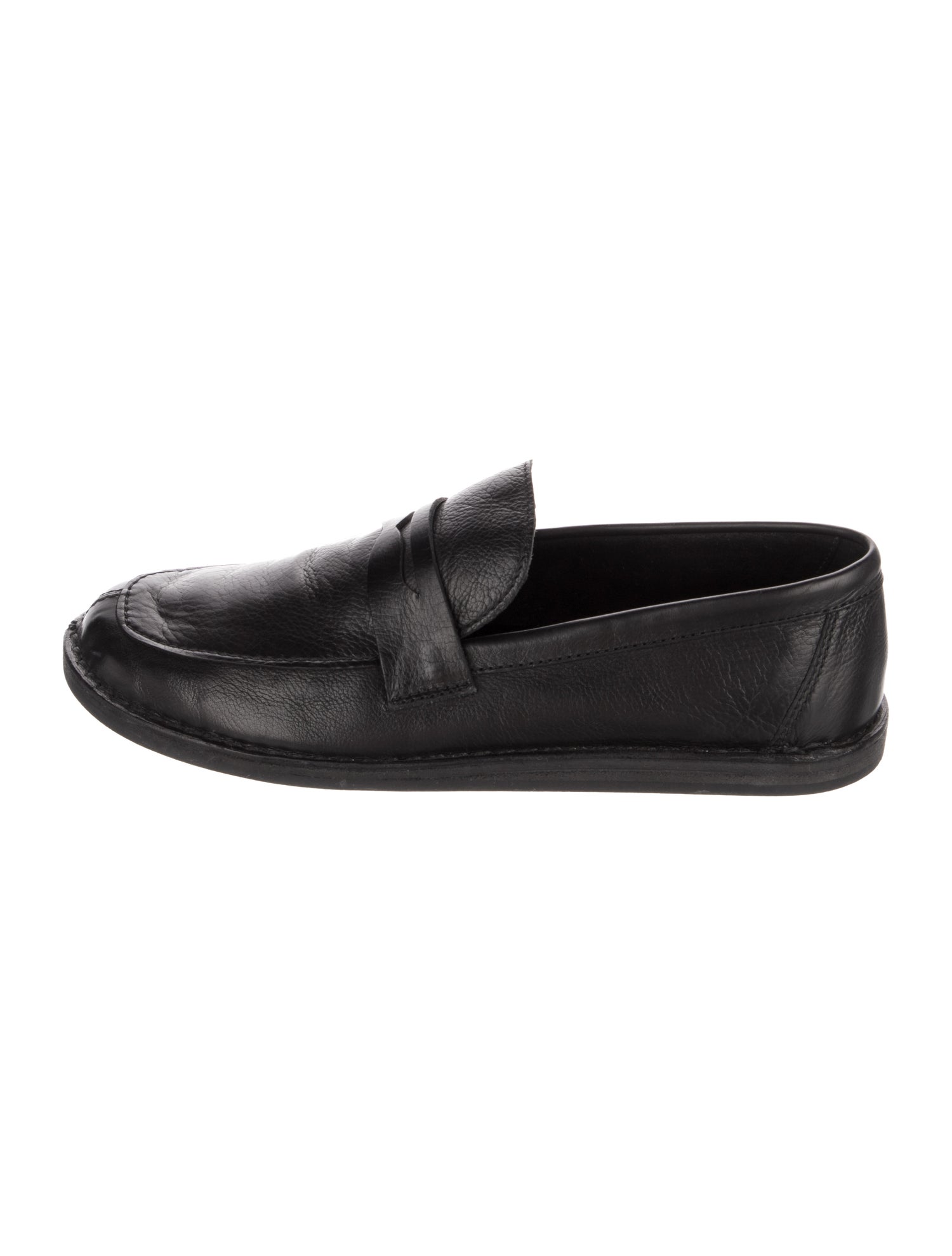 The Row Leather Loafers