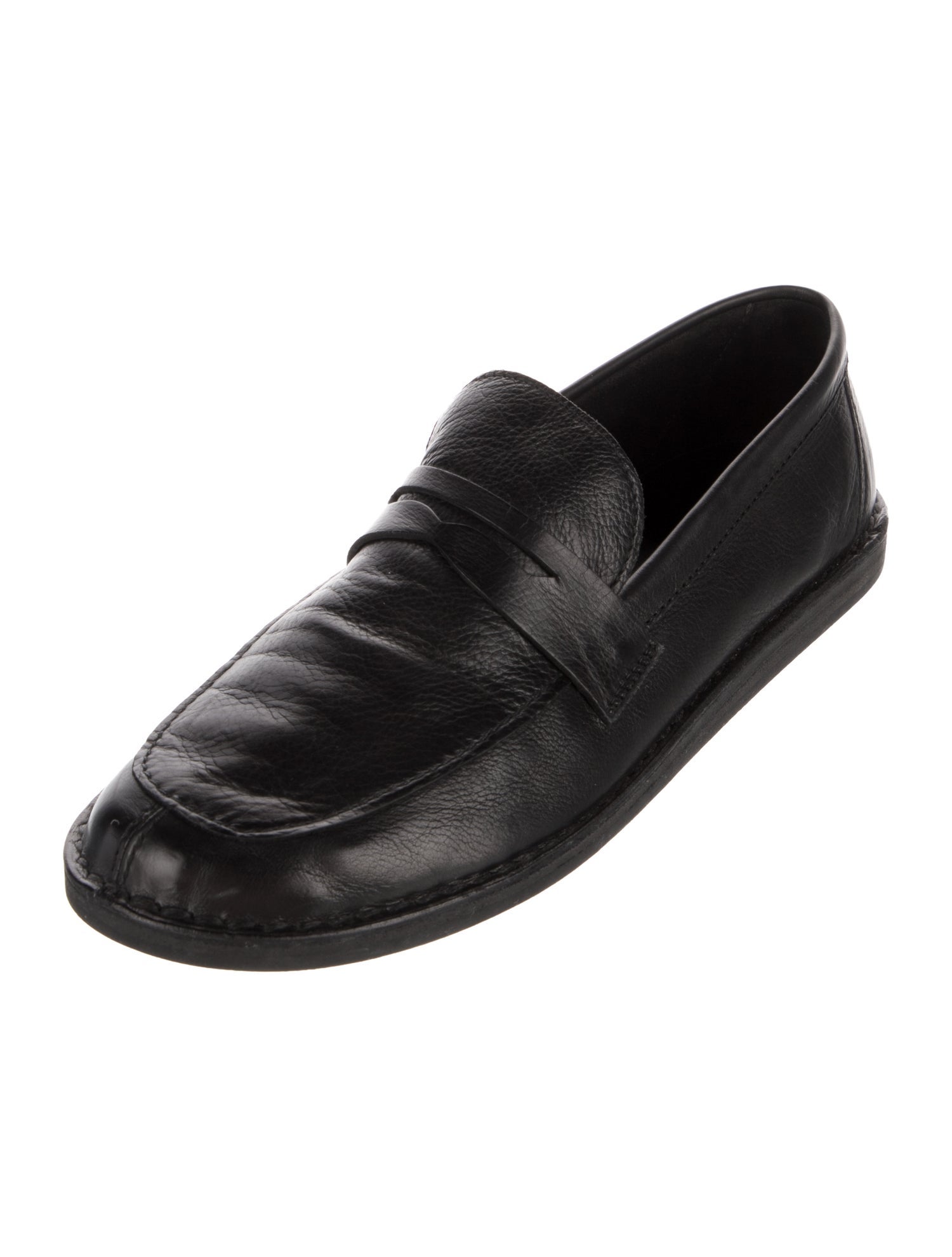 The Row Leather Loafers