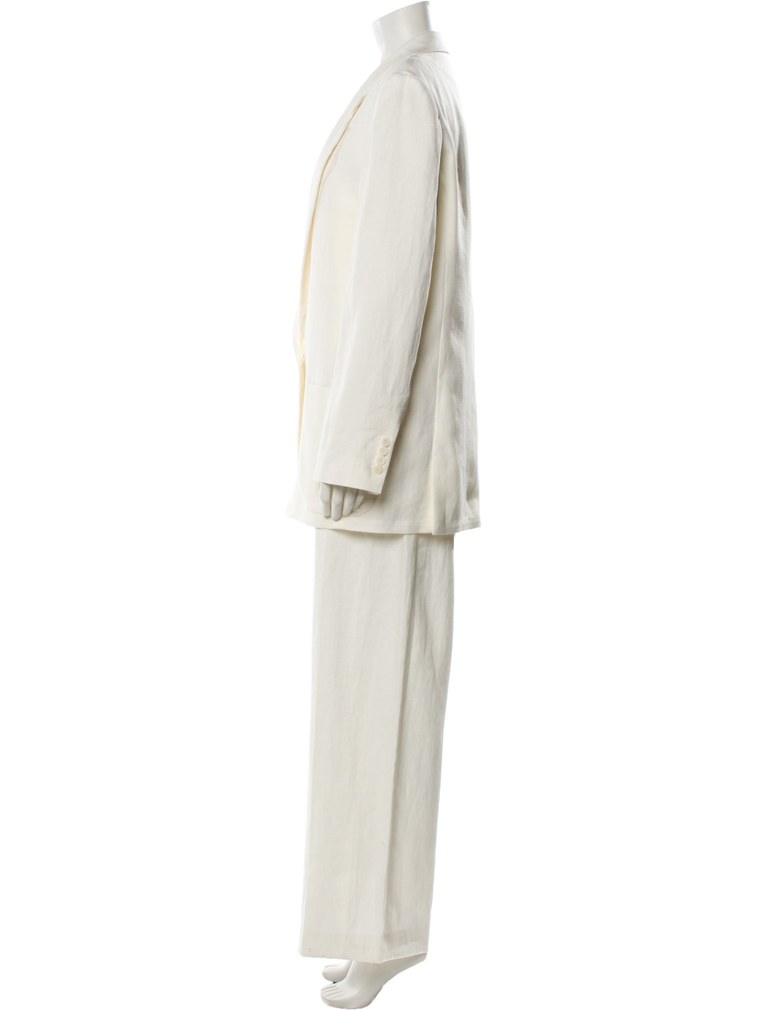 The Row Linen Pantsuit