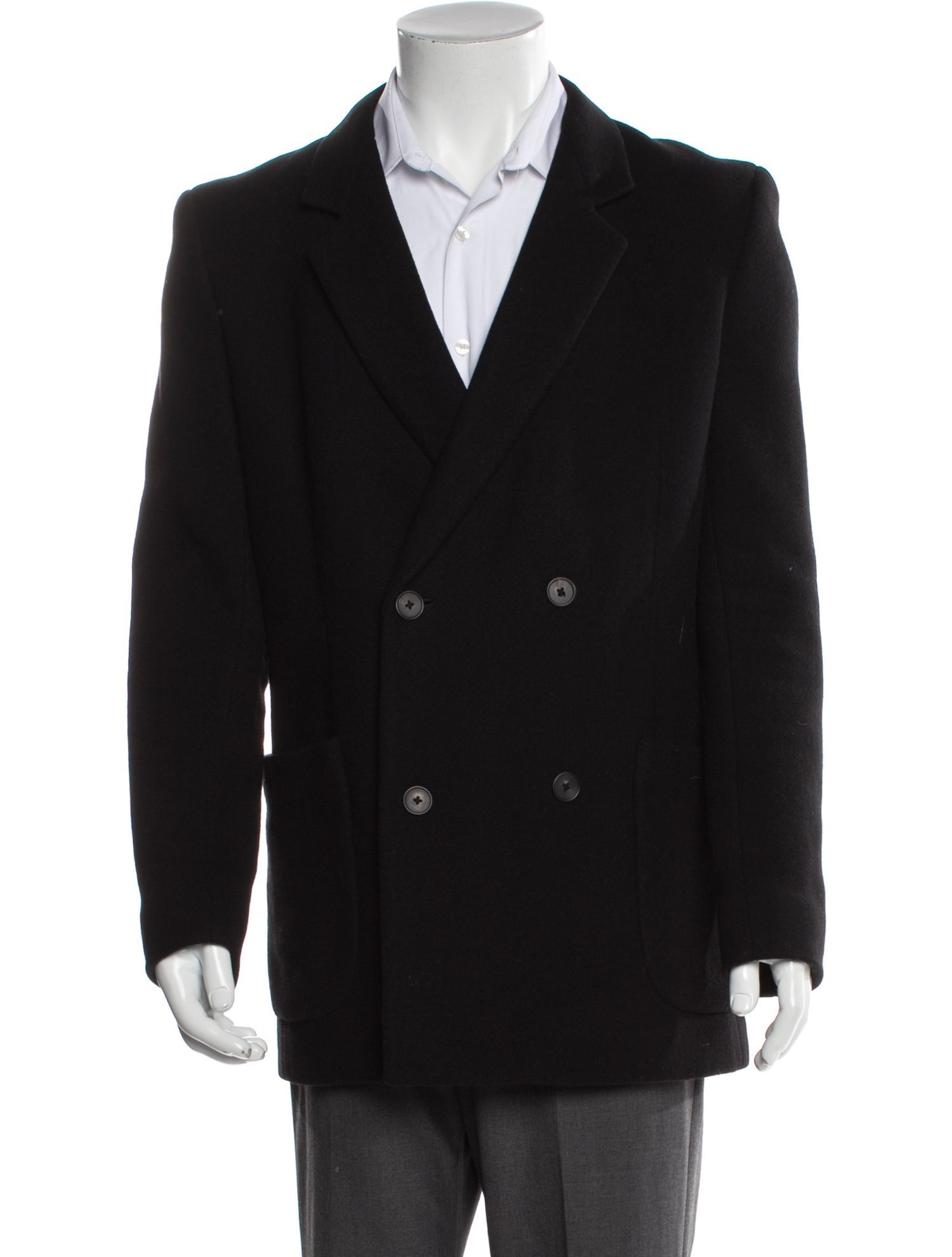 The Row Cashmere Peacoat