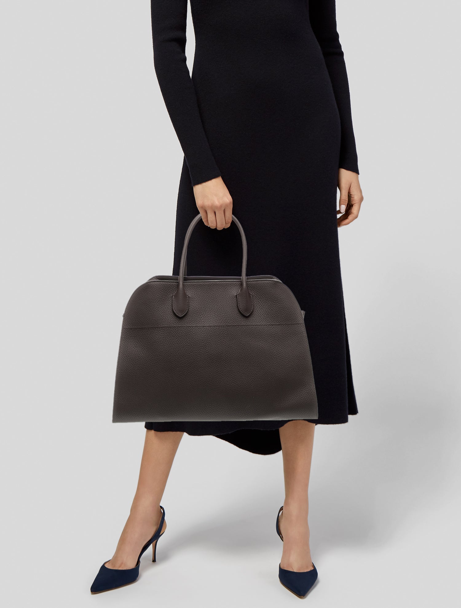 The Row Leather Soft Margaux 15