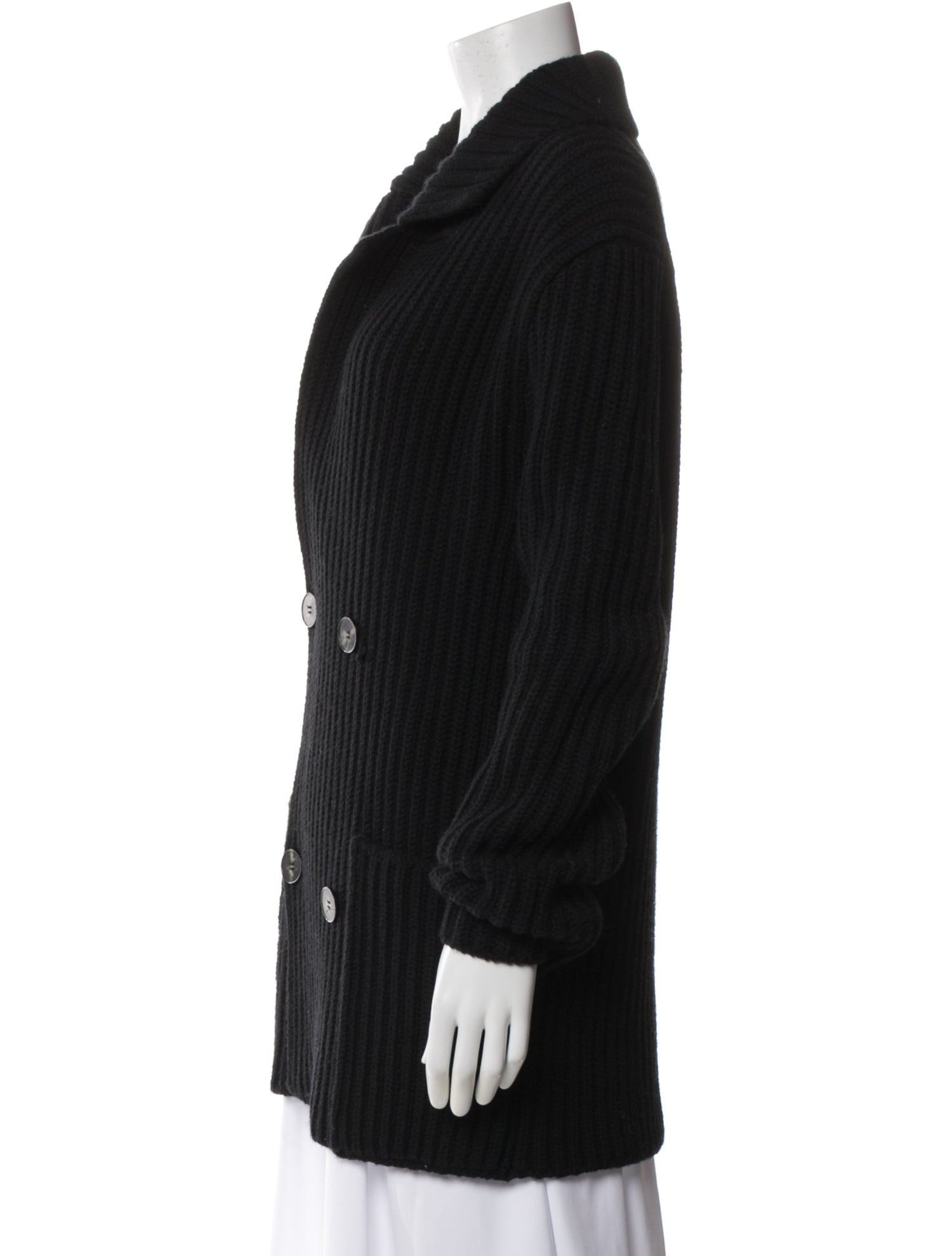 The Row Merino Wool V-Neck Cardigan