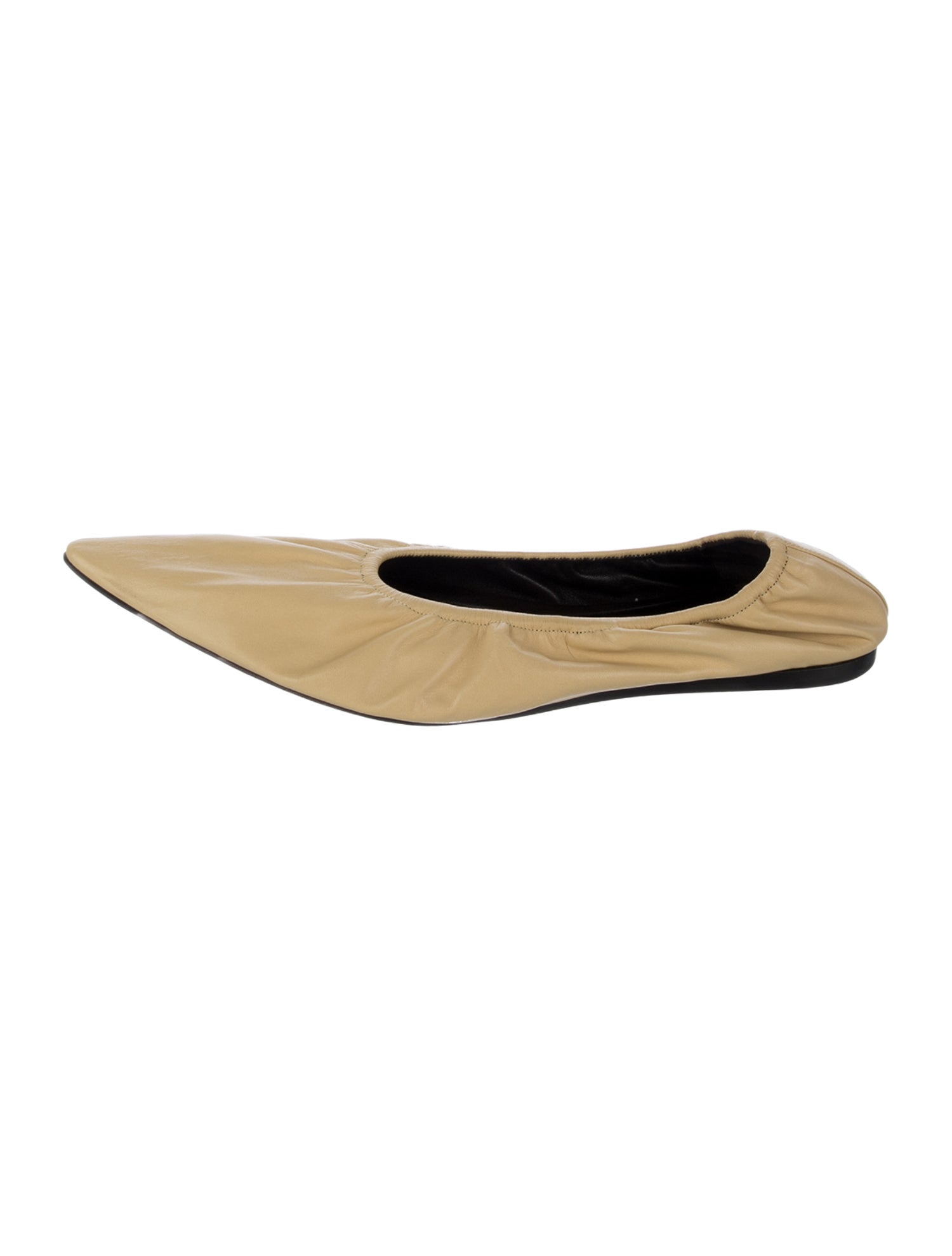 The Row Leather Ballet Flats