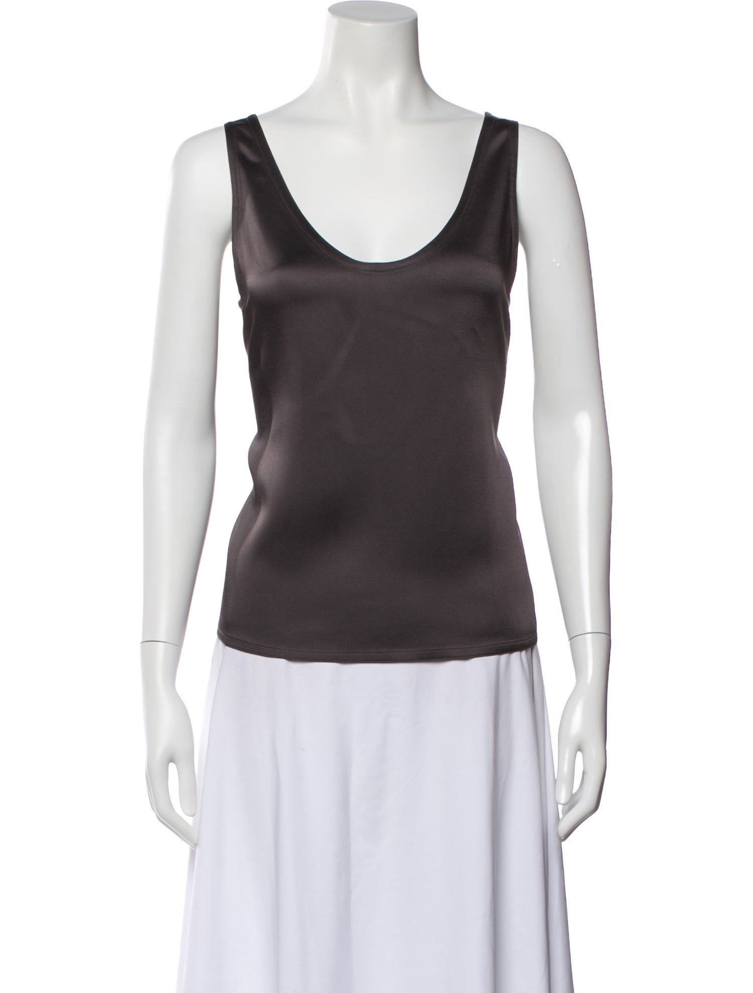 The Row Scoop Neck Sleeveless Top