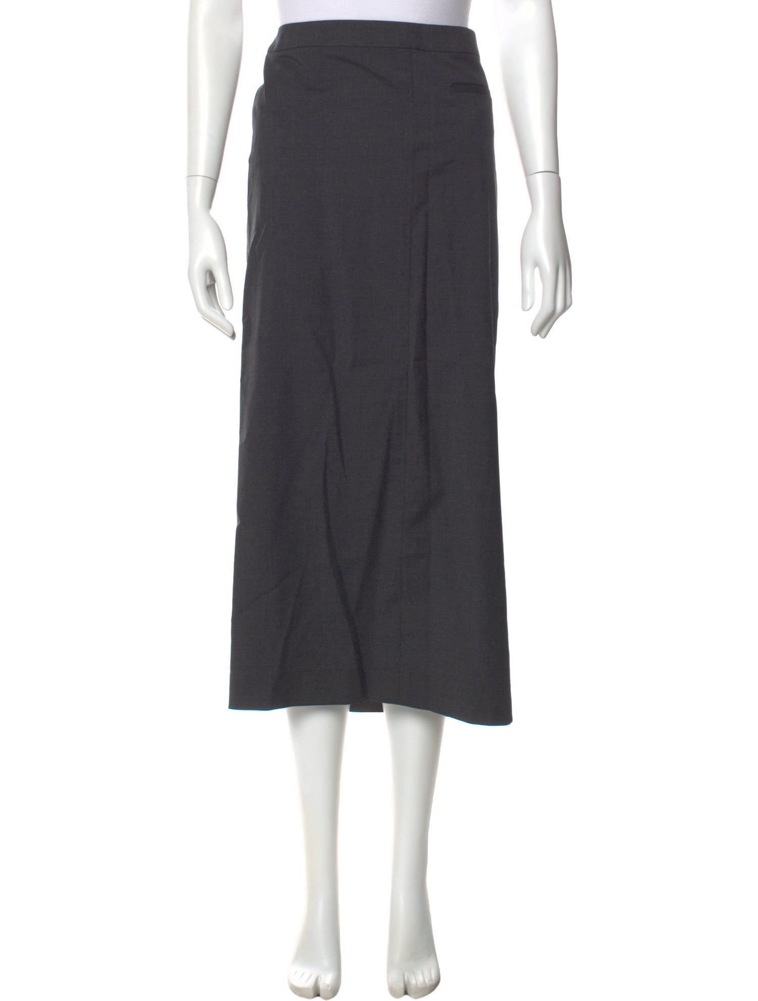 The Row Wool Midi Length Skirt