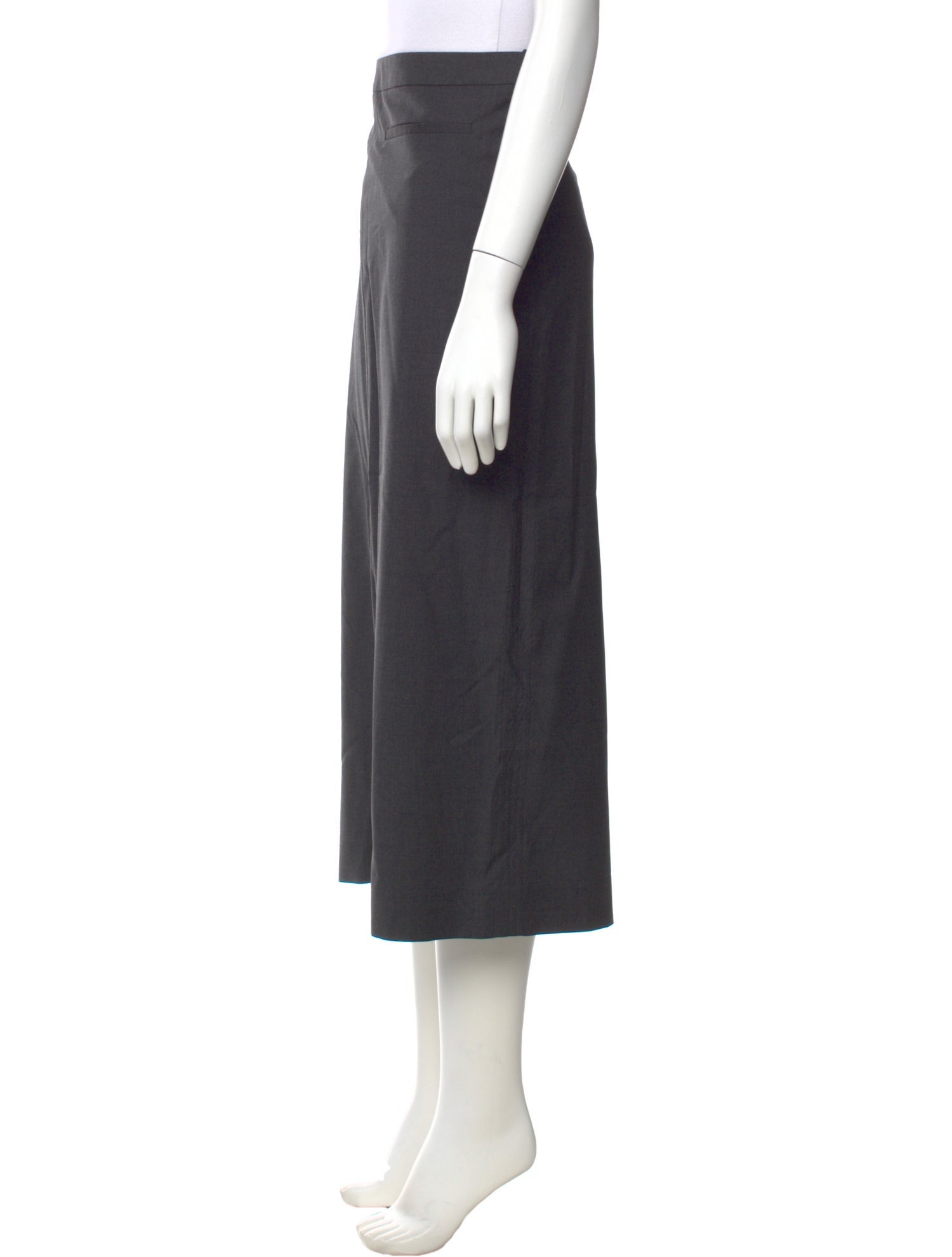 The Row Wool Midi Length Skirt