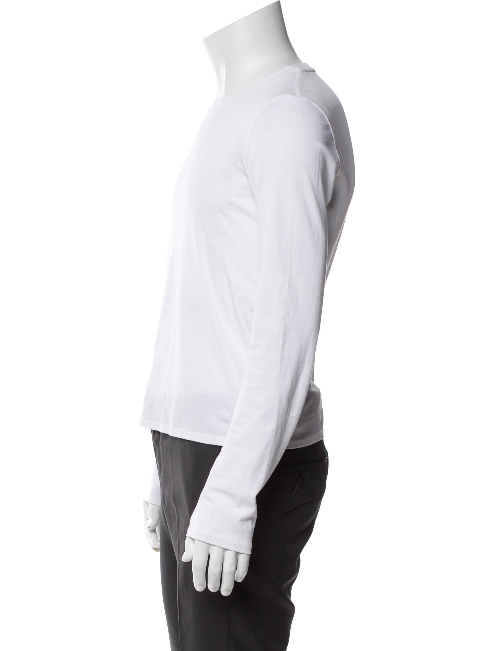 The Row Crew Neck Long Sleeve T-Shirt