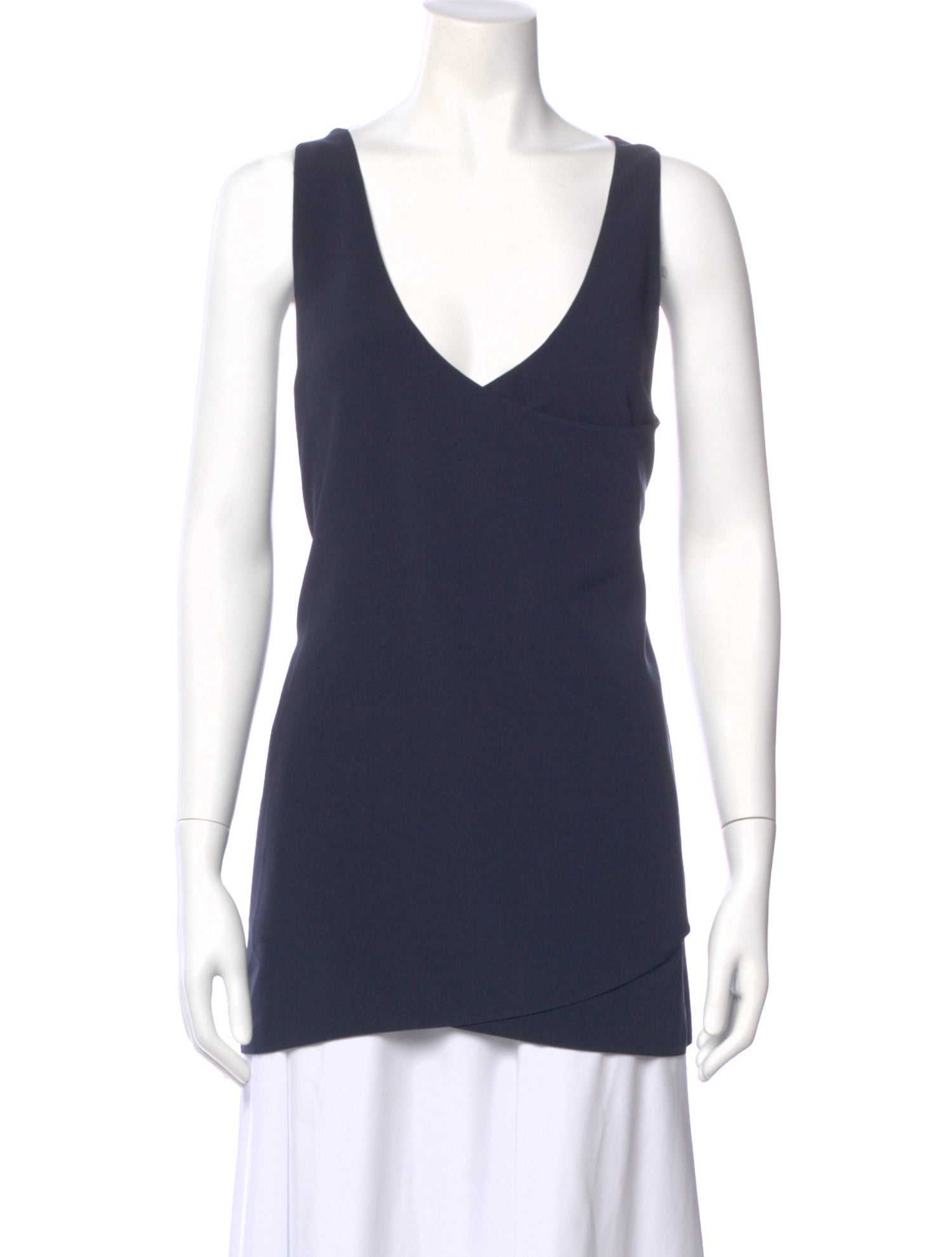 The Row Carolina V-Neck Top