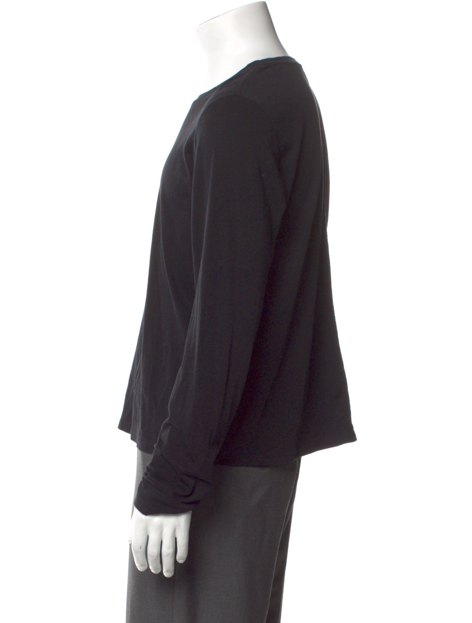 The Row Crew Neck Long Sleeve T-Shirt