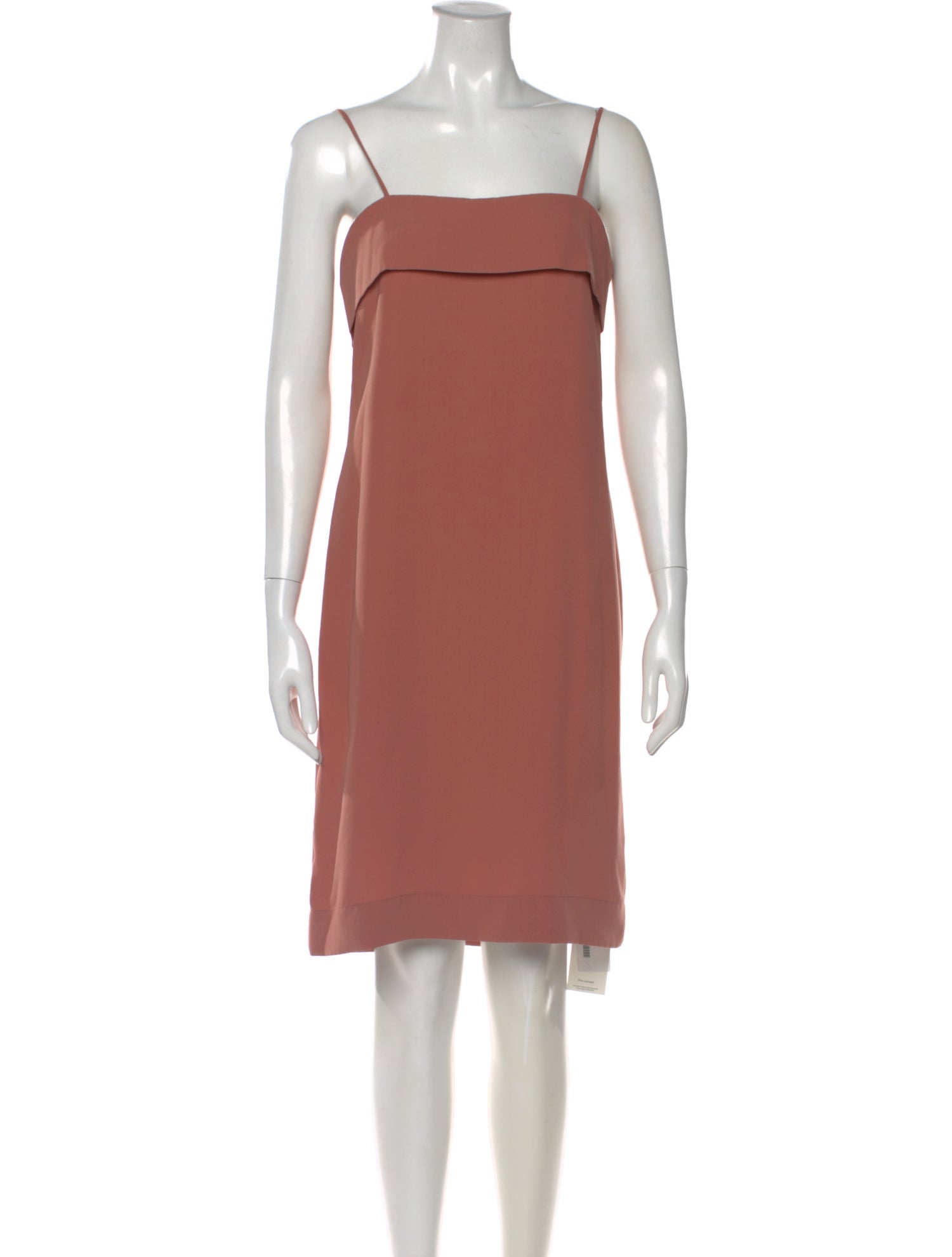 The Row Square Neckline Mini Dress