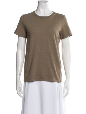 Pre-owned The Row Wesler Crew Neck T-shirt In Neutral