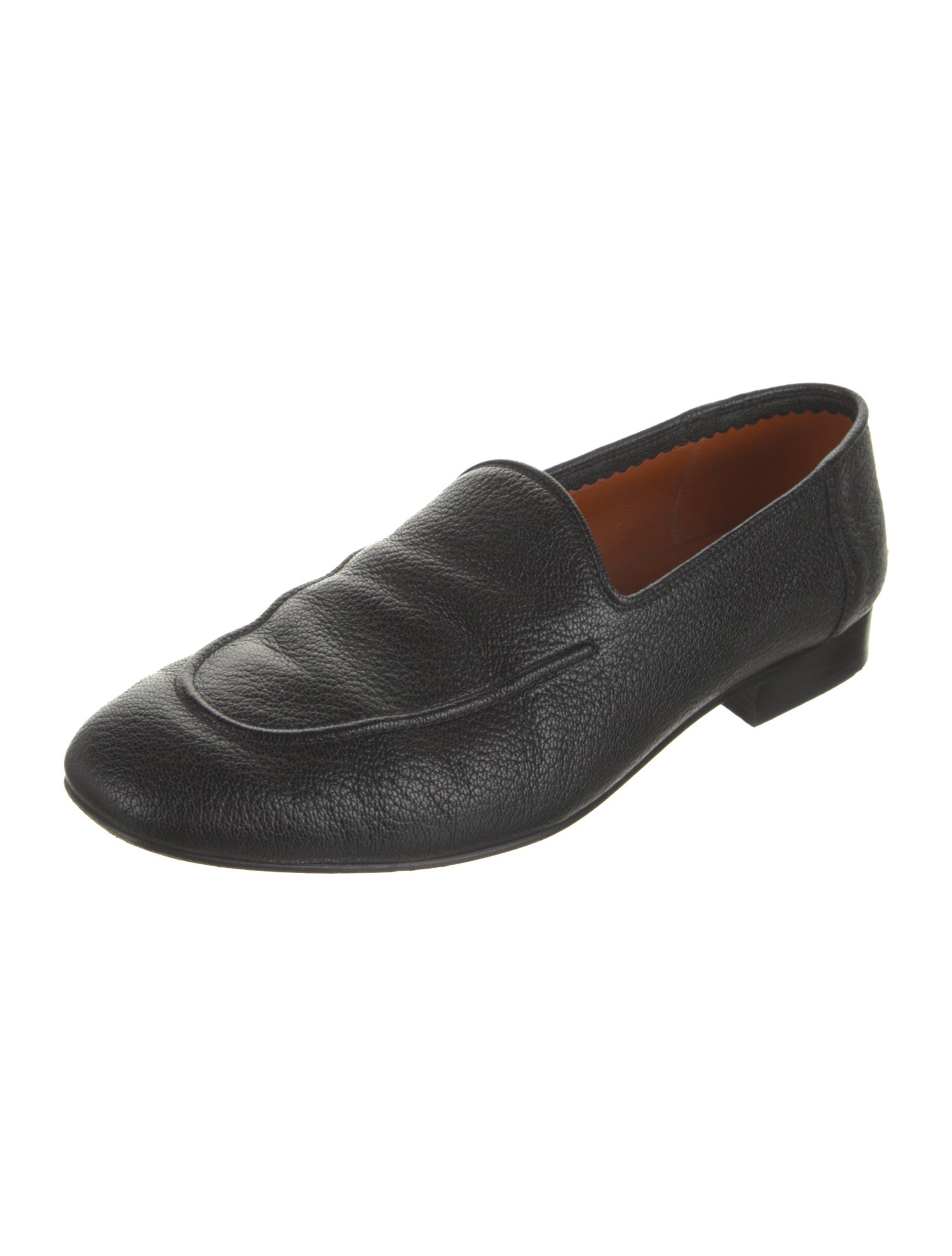 The Row Mocassin Leather Loafers