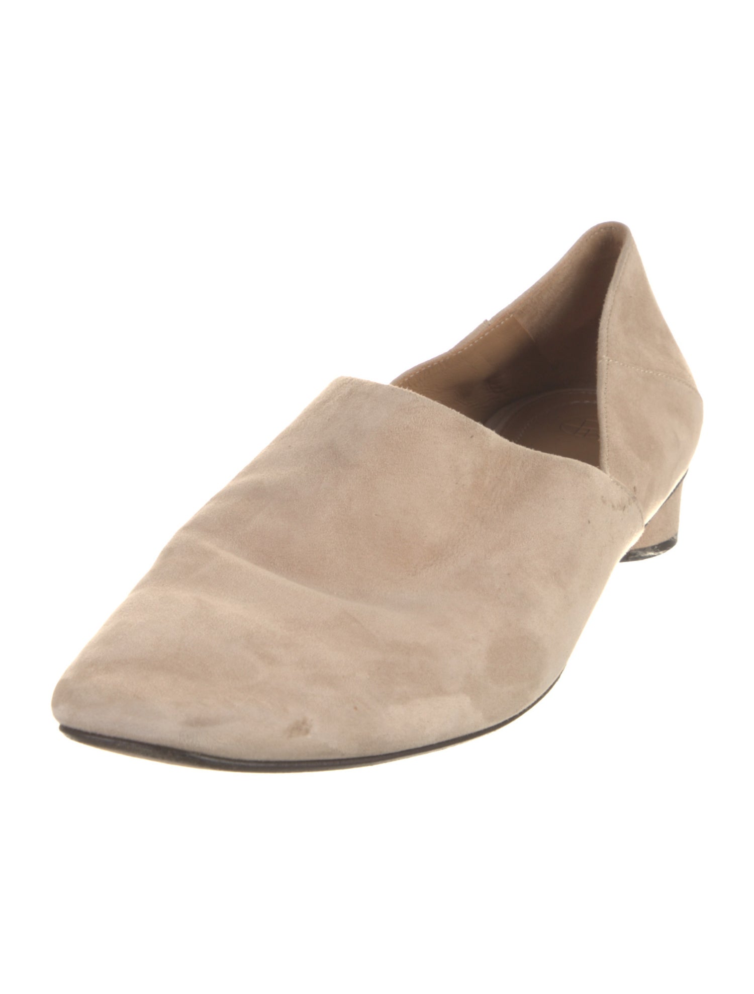 The Row Suede Loafers