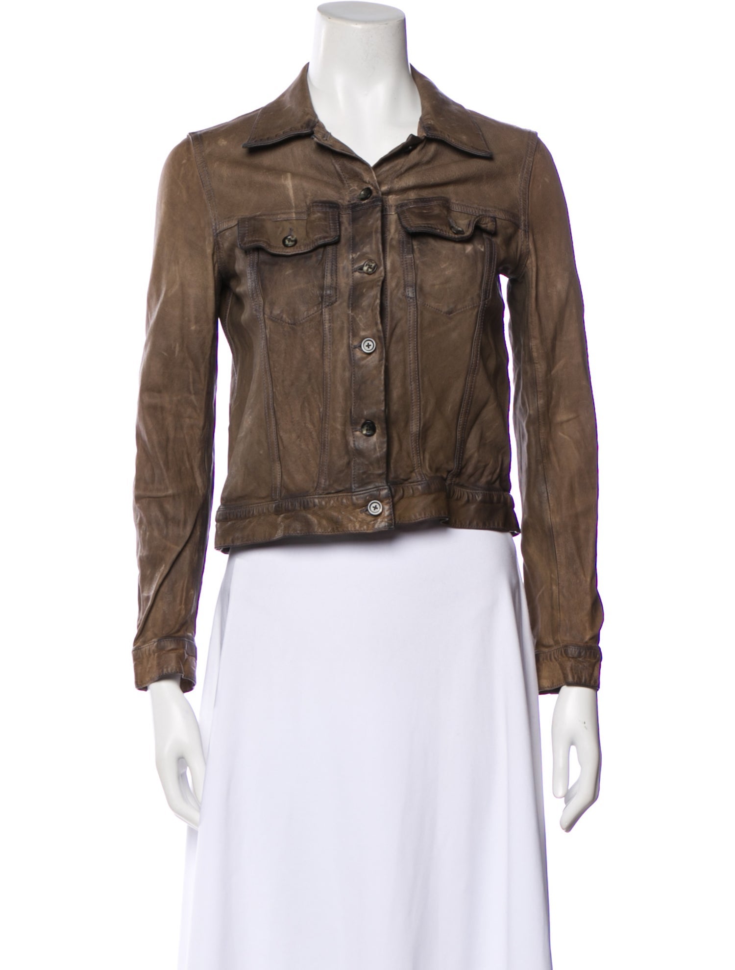 The Row Leather Jacket