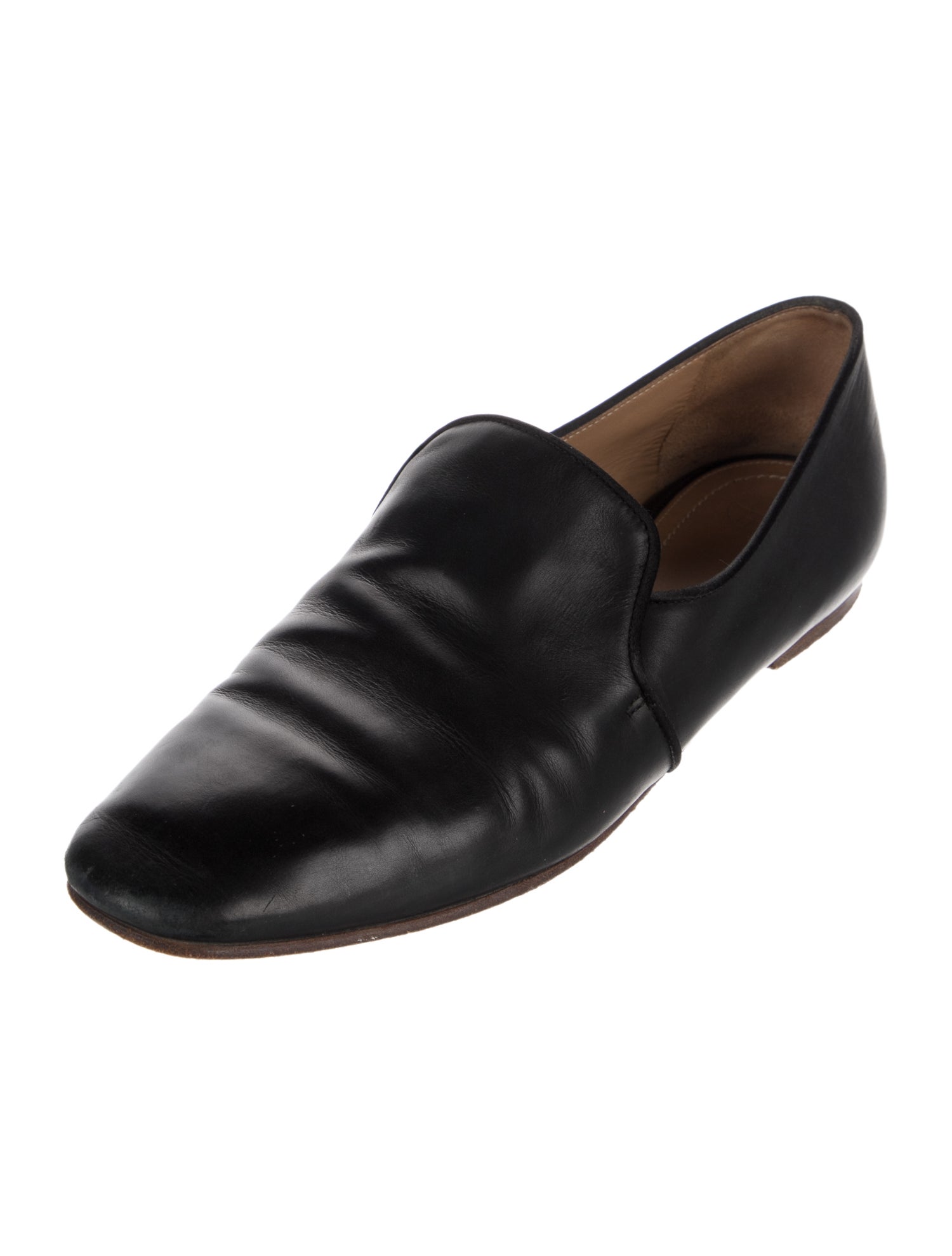 The Row Leather Loafers