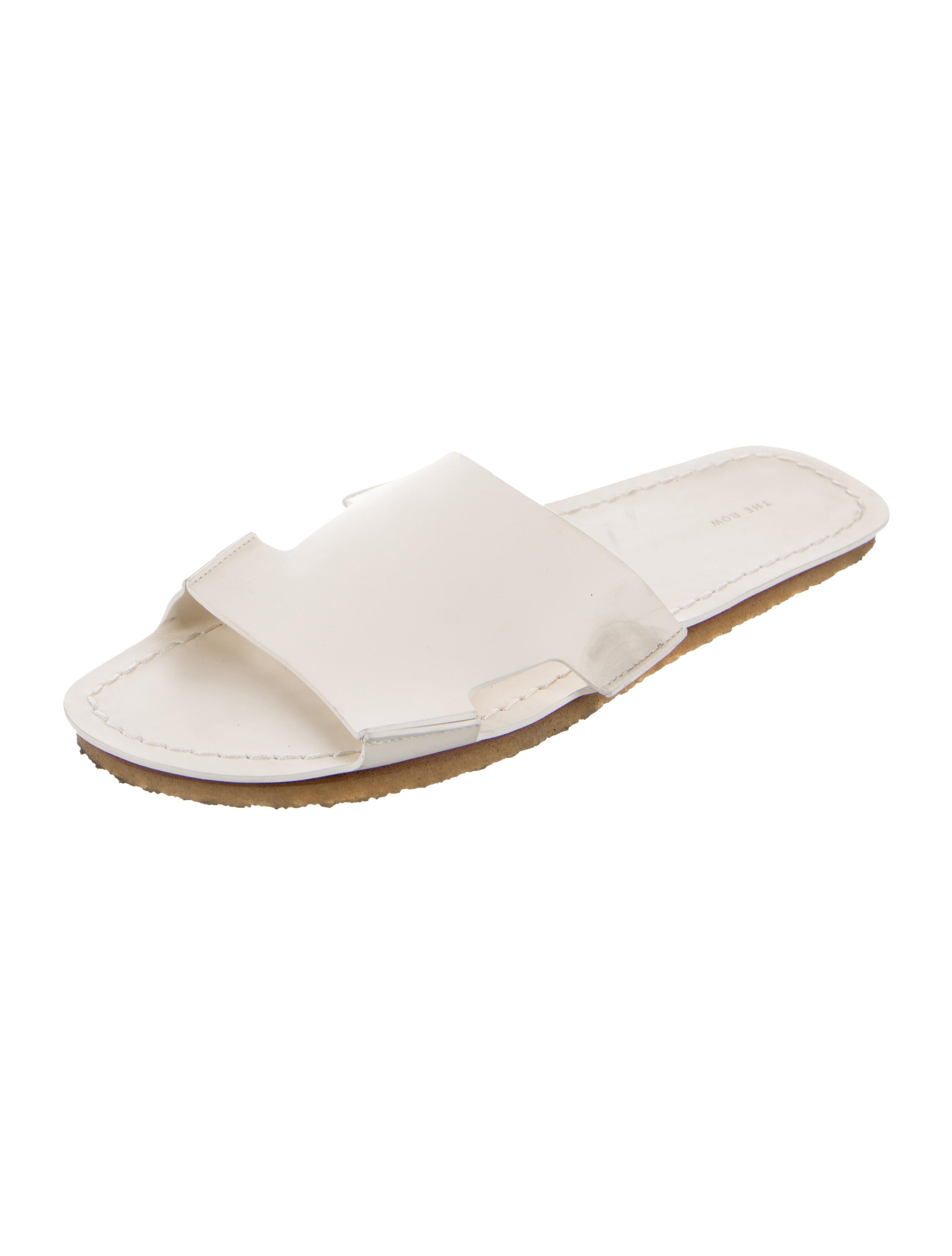 The Row Gene Leather Slides