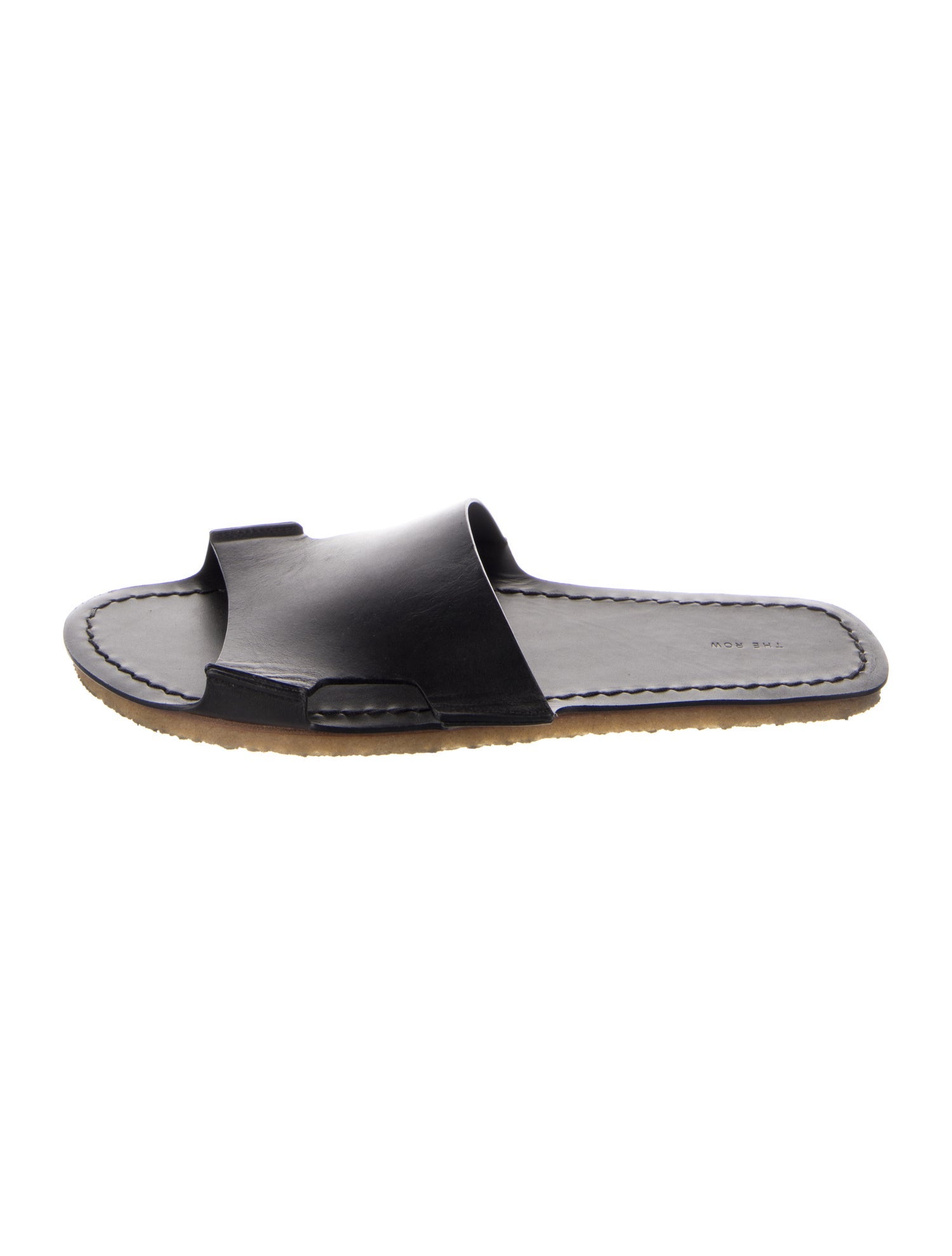 The Row Gene Leather Slides