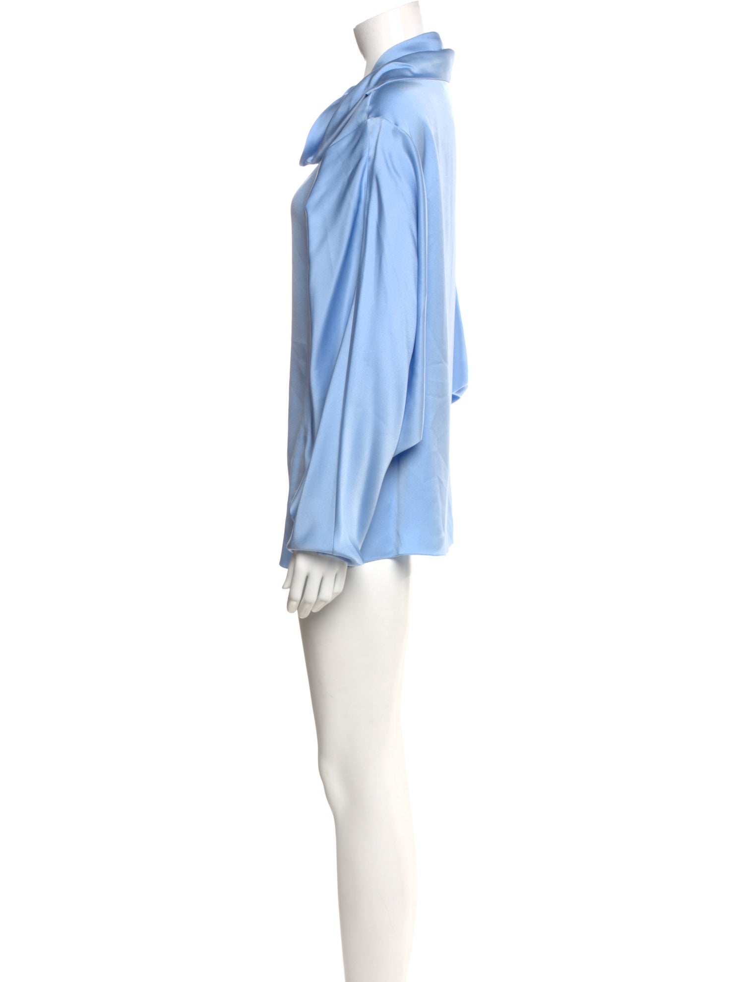 The Row Silk Cowl Neck Blouse w/ Tags