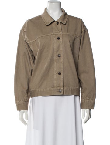 Pre-owned The Row Denim Jacket In Neutral