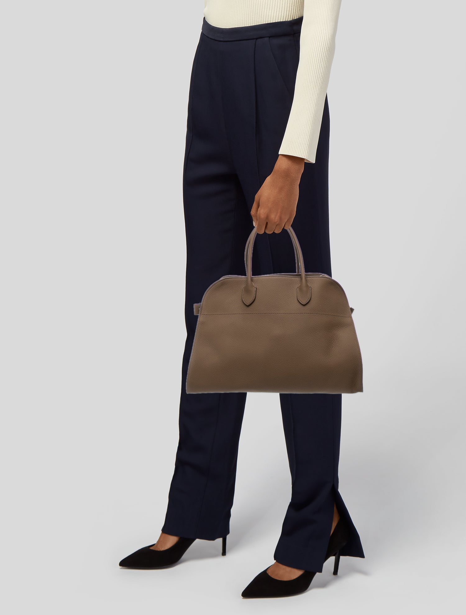 The Row Leather Soft Margaux 15