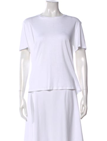 Pre-owned The Row 'wesler' Crew Neck T-shirt In White