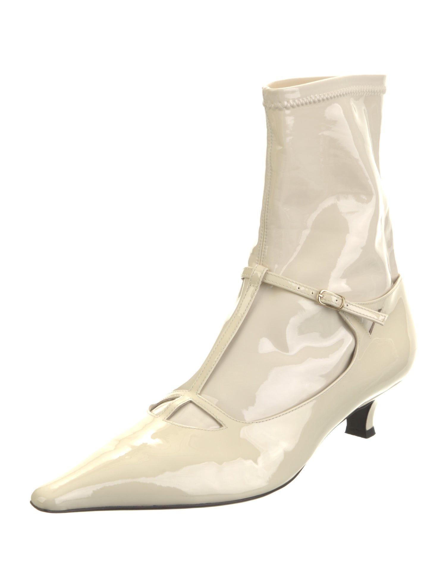 The Row Cyd Patent Leather Boots