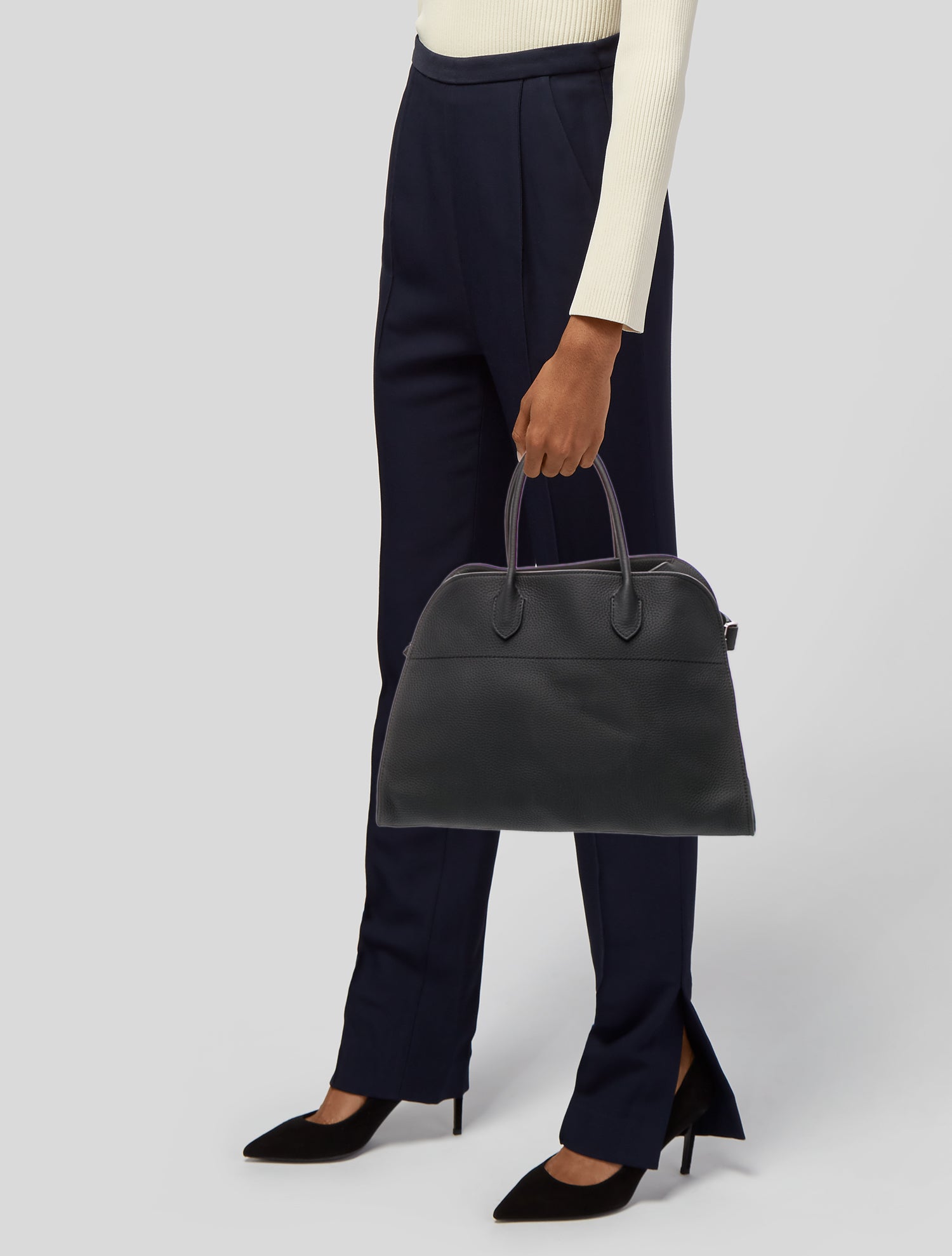 The Row Leather Soft Margaux 15