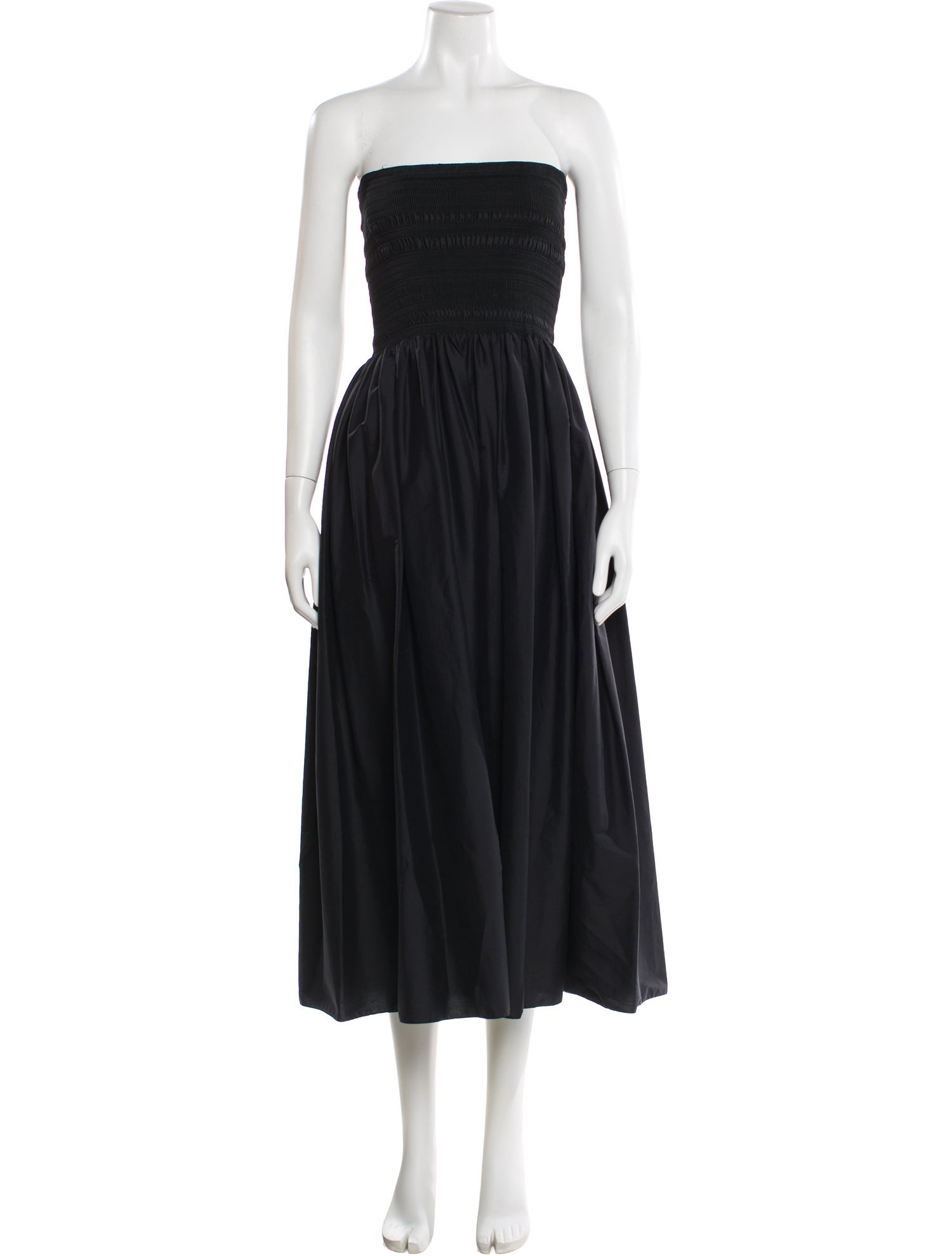The Row Strapless Midi Length Dress