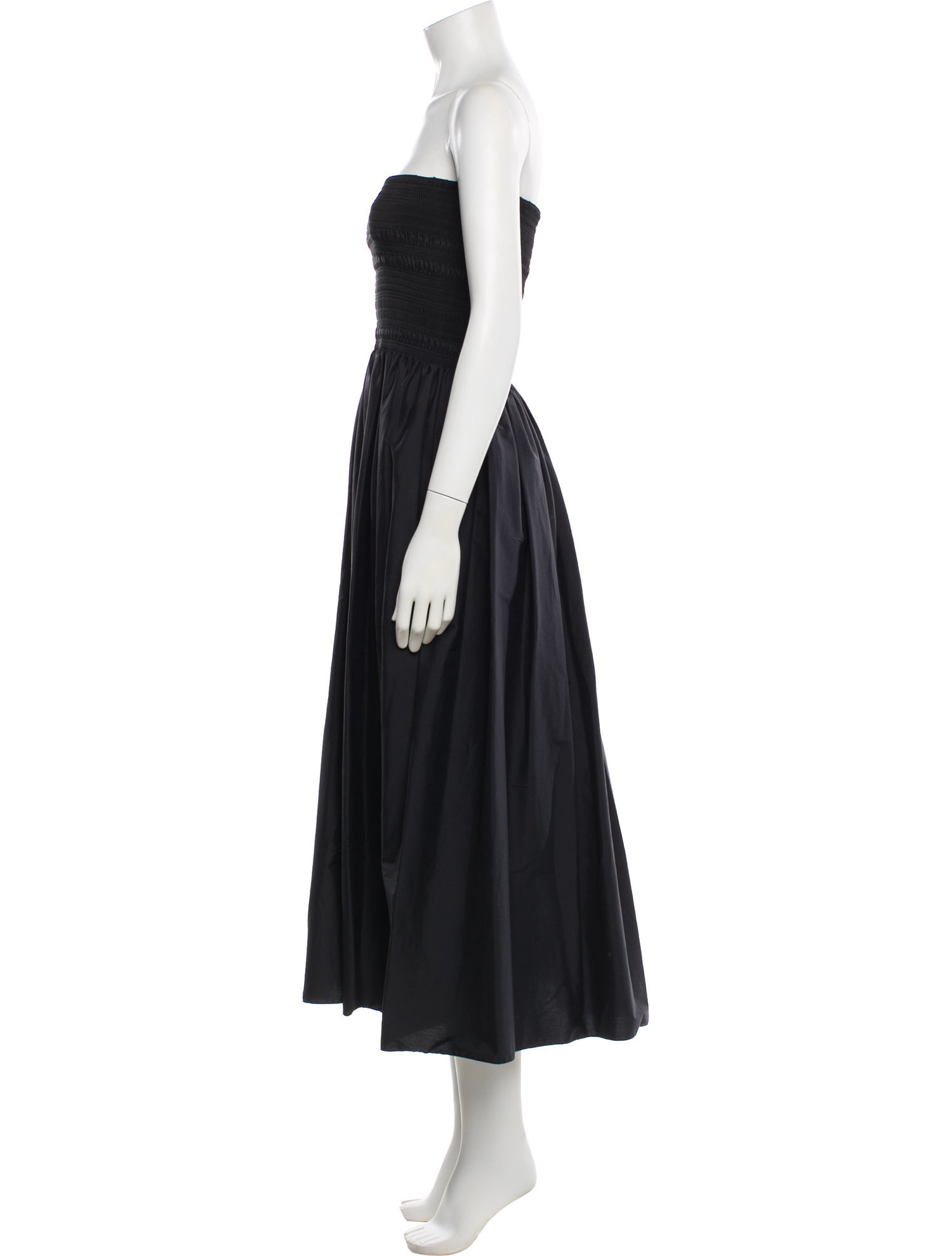 The Row Strapless Midi Length Dress