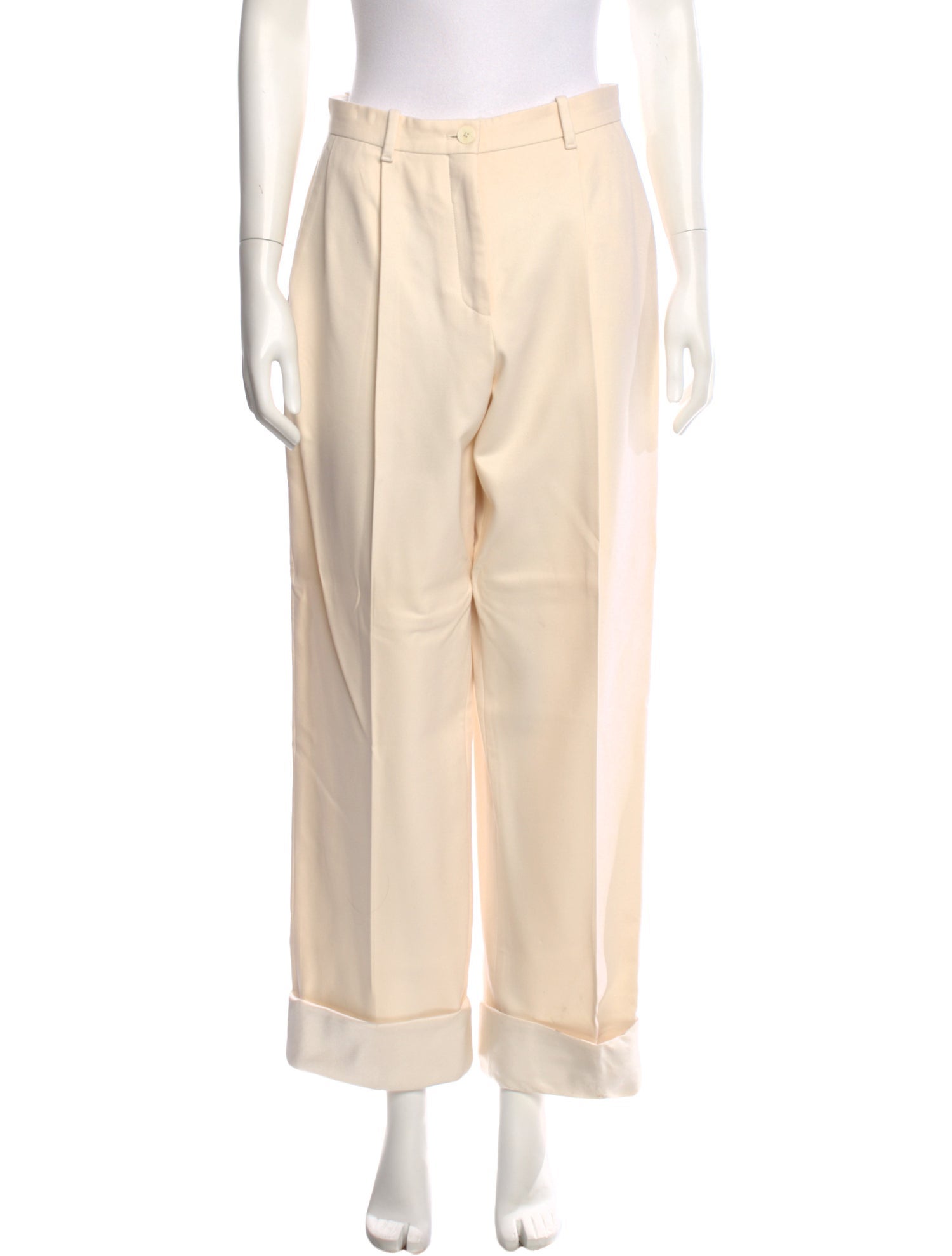 The Row Wool Wide Leg Pants