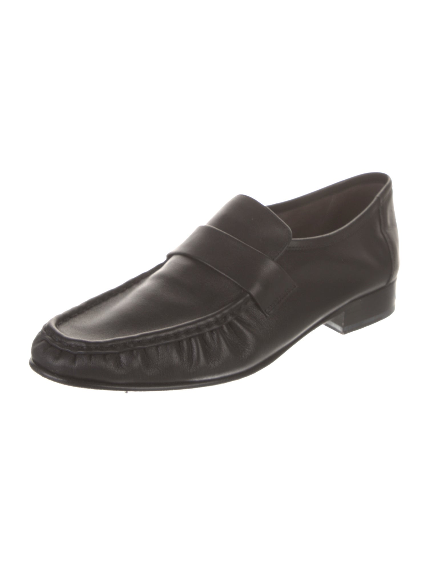 The Row Soft Leather Loafers