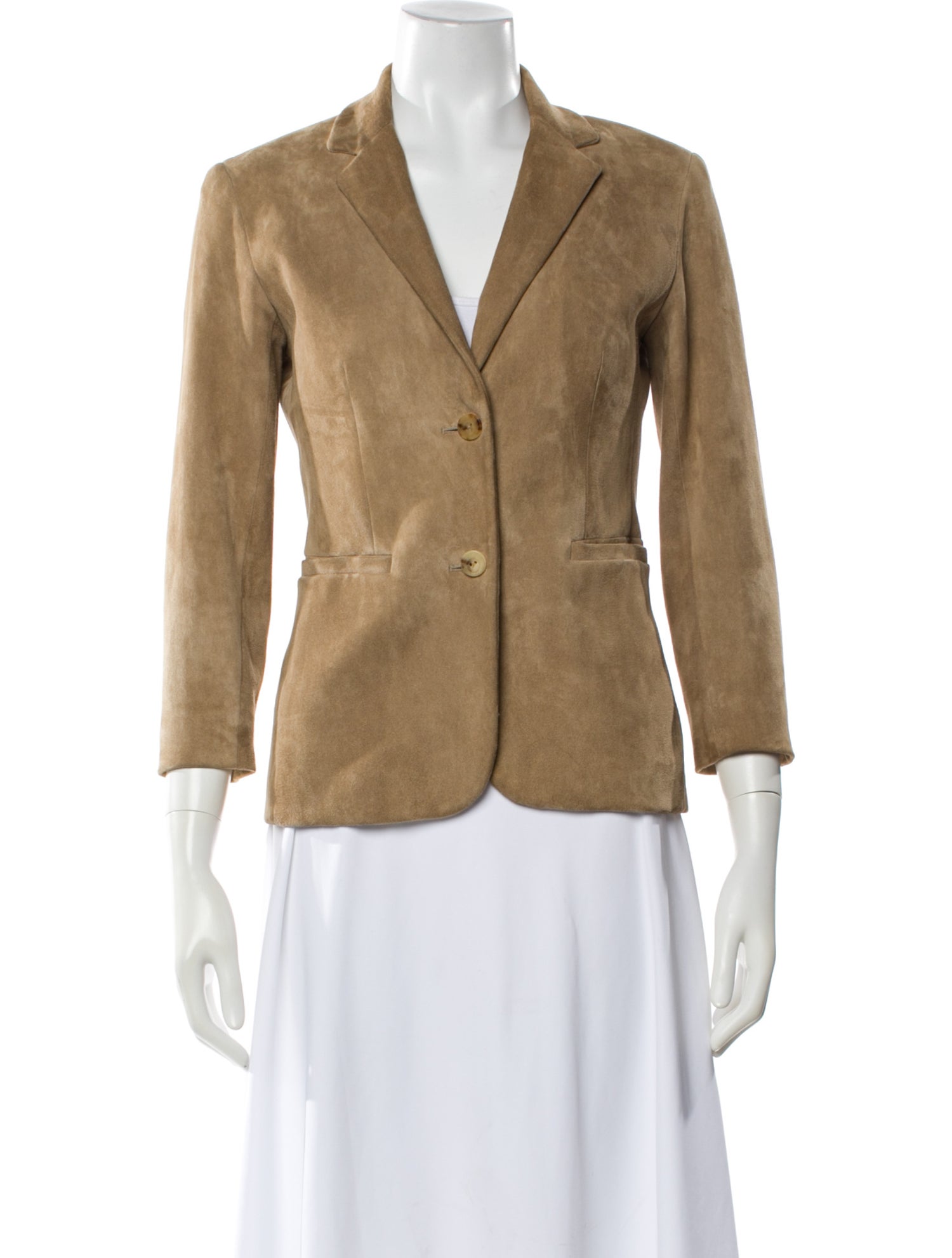 The Row Suede Blazer