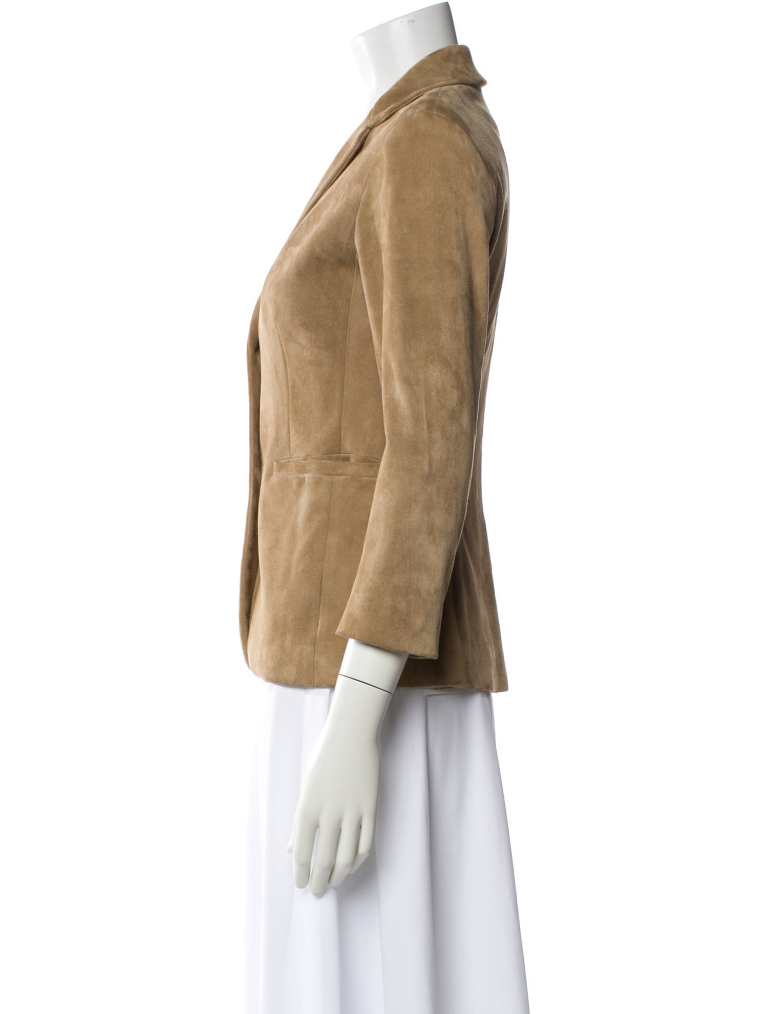 The Row Suede Blazer