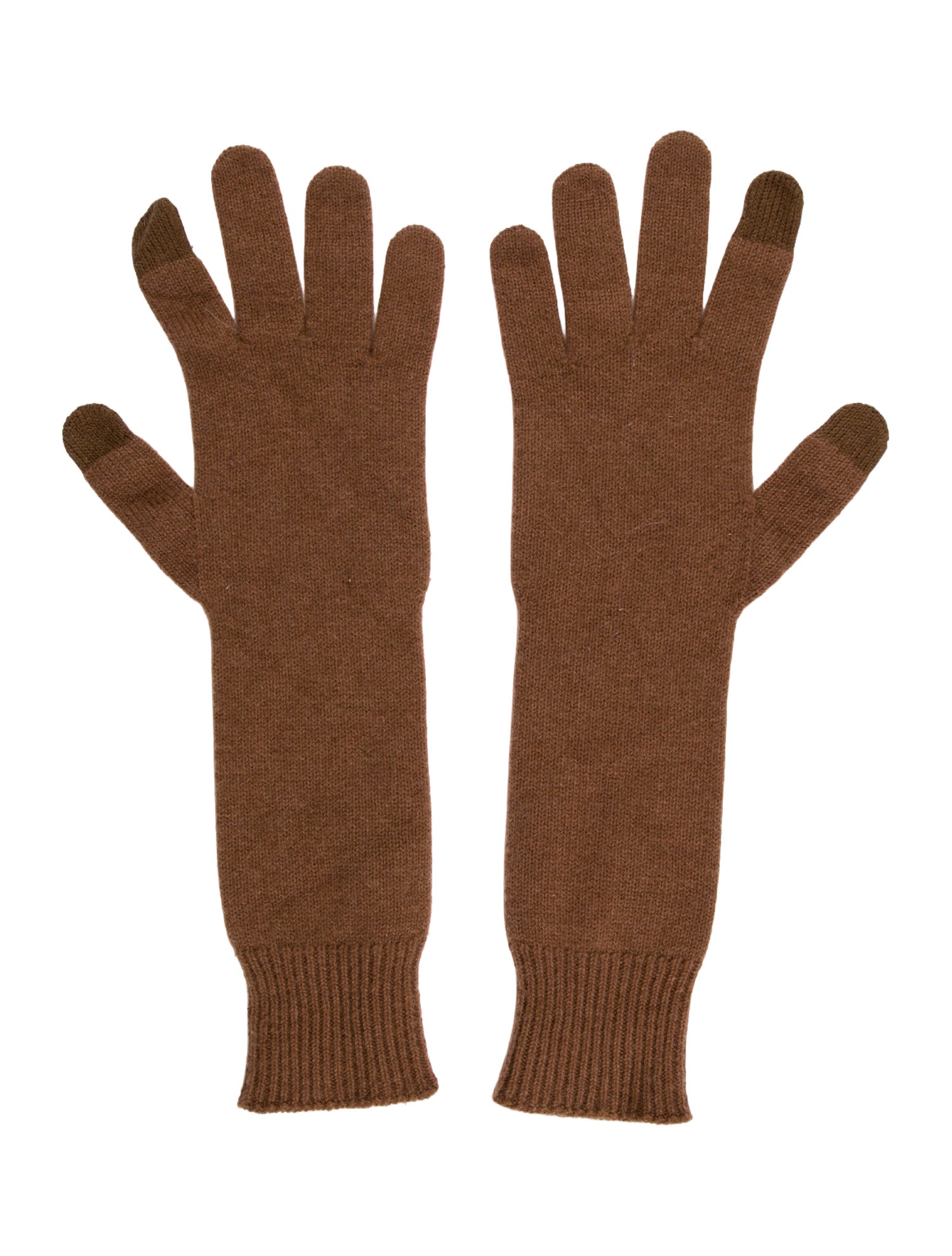 The Row Cashmere Knit Gloves